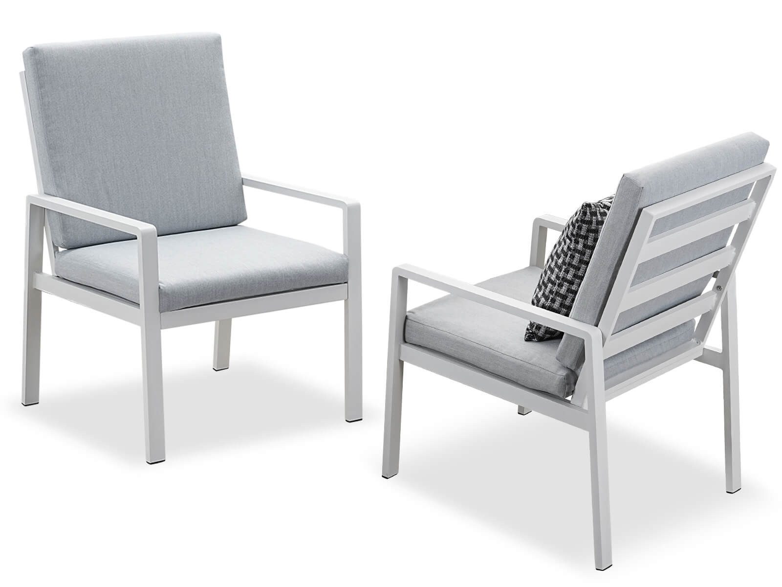 MeXo Gartenlounge-Set Alu Gartenmöbel-Sets, (Aluminium-Gartenlounge, 2-tlg. günstig online kaufen