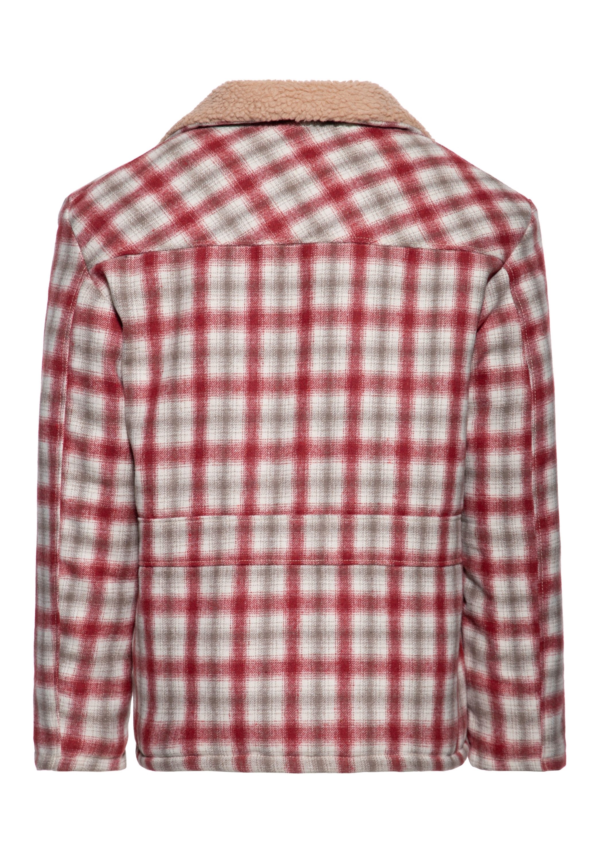 KingKerosin Winterjacke (1-St) mit Teddyfutter