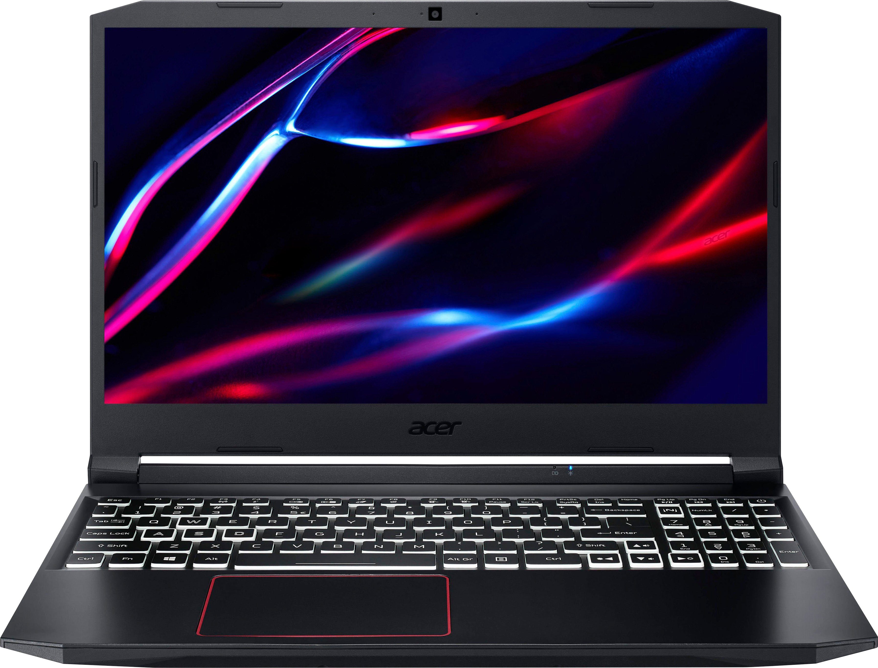 (39,62 Gaming-Notebook Intel 3060, 512 cm/15,6 Nitro 5 Zoll, SSD) RTX GeForce i7 Acer Core GB 10750H, AN515-55-766W