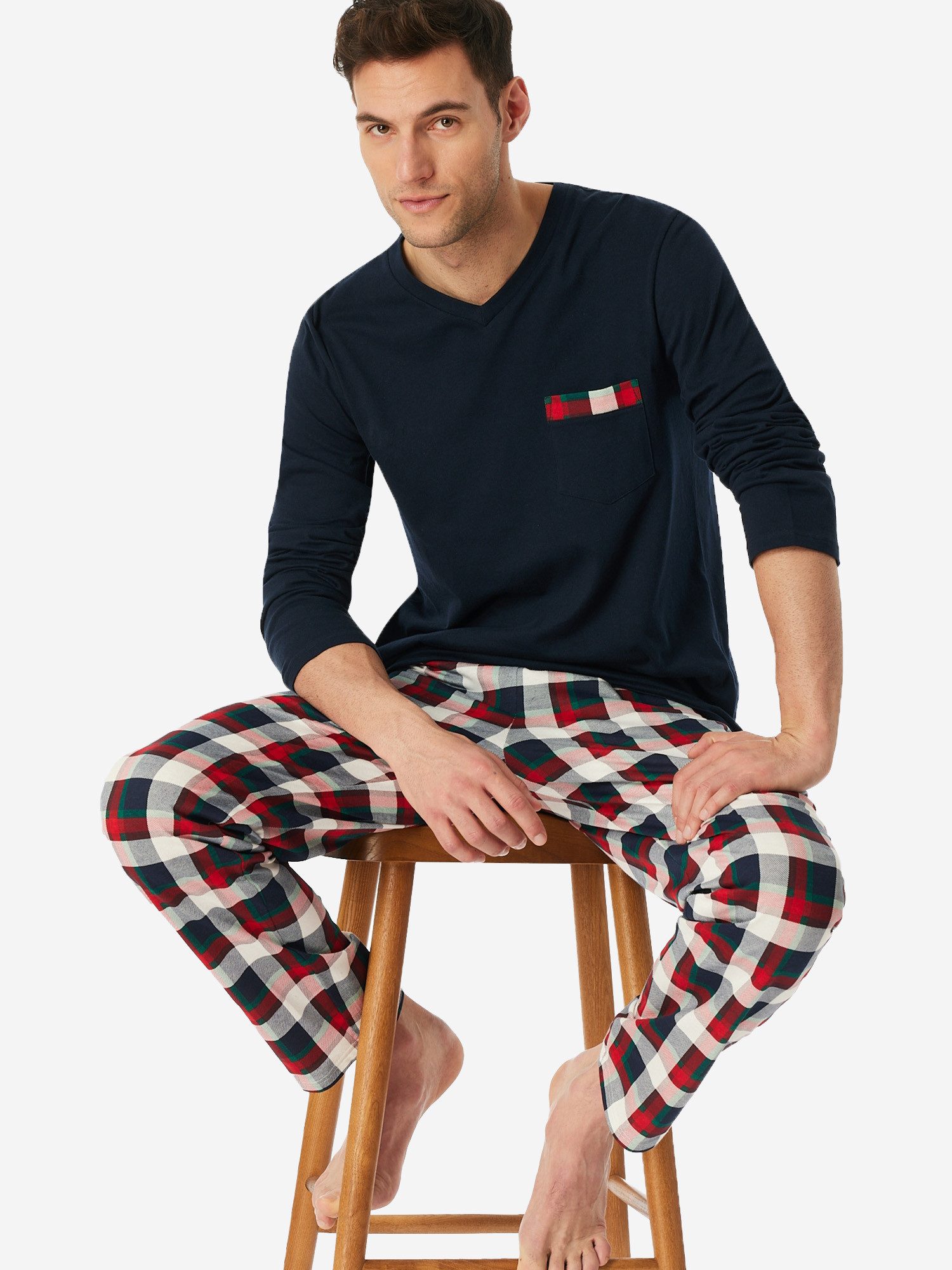 Schiesser Pyjama Family (2 tlg) schlafanzug günstig online kaufen