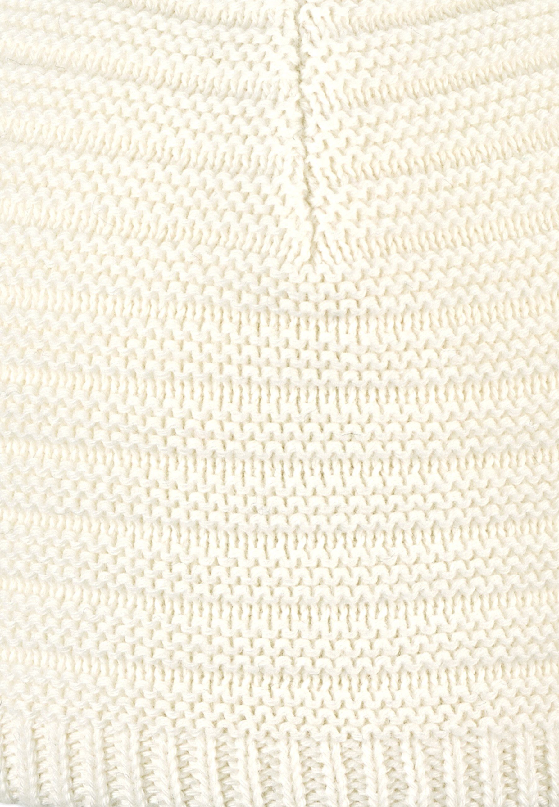 Sterntaler® Strickmütze beige Rippe Strickmütze (1-St) Farbe