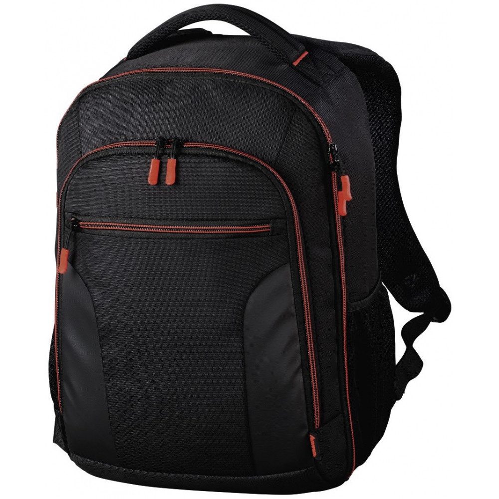 Hama Fotorucksack Hama Kamera-Rucksack Miami 190 schwarz/rot für Fotografen. (Rucksack für Kameraausrüstung)