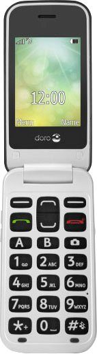 Doro 2424 Klapphandy (6,1 cm/2,4 Zoll, 3 MP Kamera)