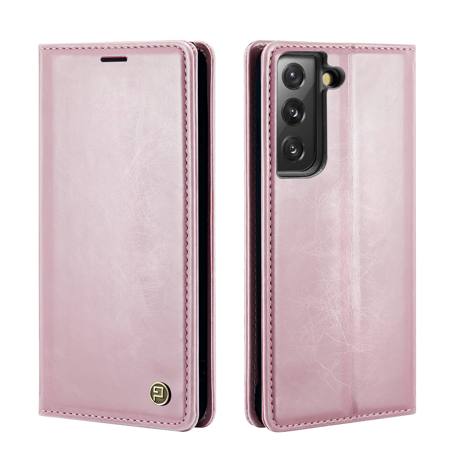 Tec-Expert Handyhülle Tasche Hülle für Samsung Galaxy S22 6.1 Zoll, 6.1, Cover Klapphülle Case mit Kartenfach RFID Schutz aufstellbar