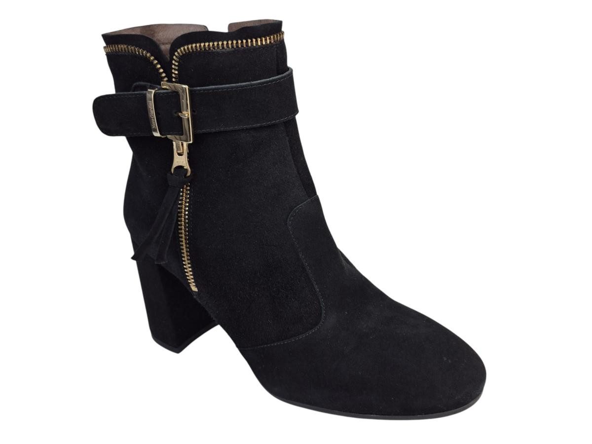 Nero Giardini schwarz Zip gold Stiefelette