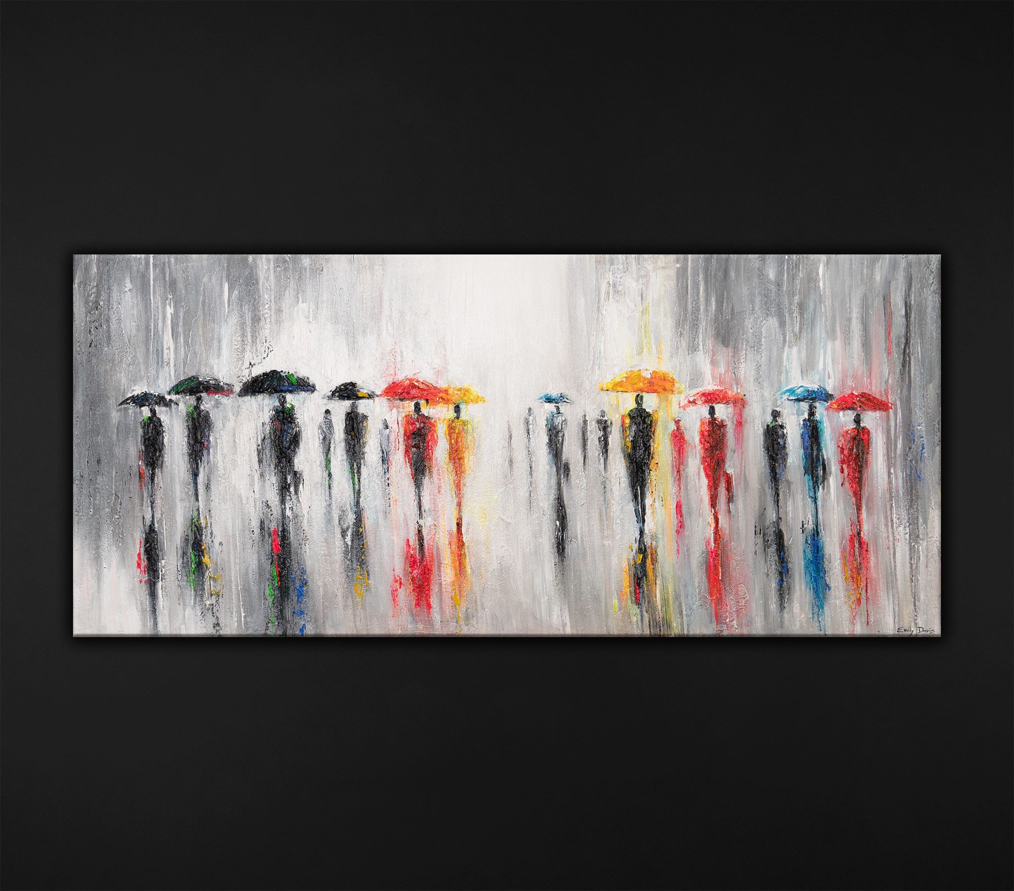 YS-Art Gemälde Wandbild, Menschen, Leute, Personen, günstig online kaufen