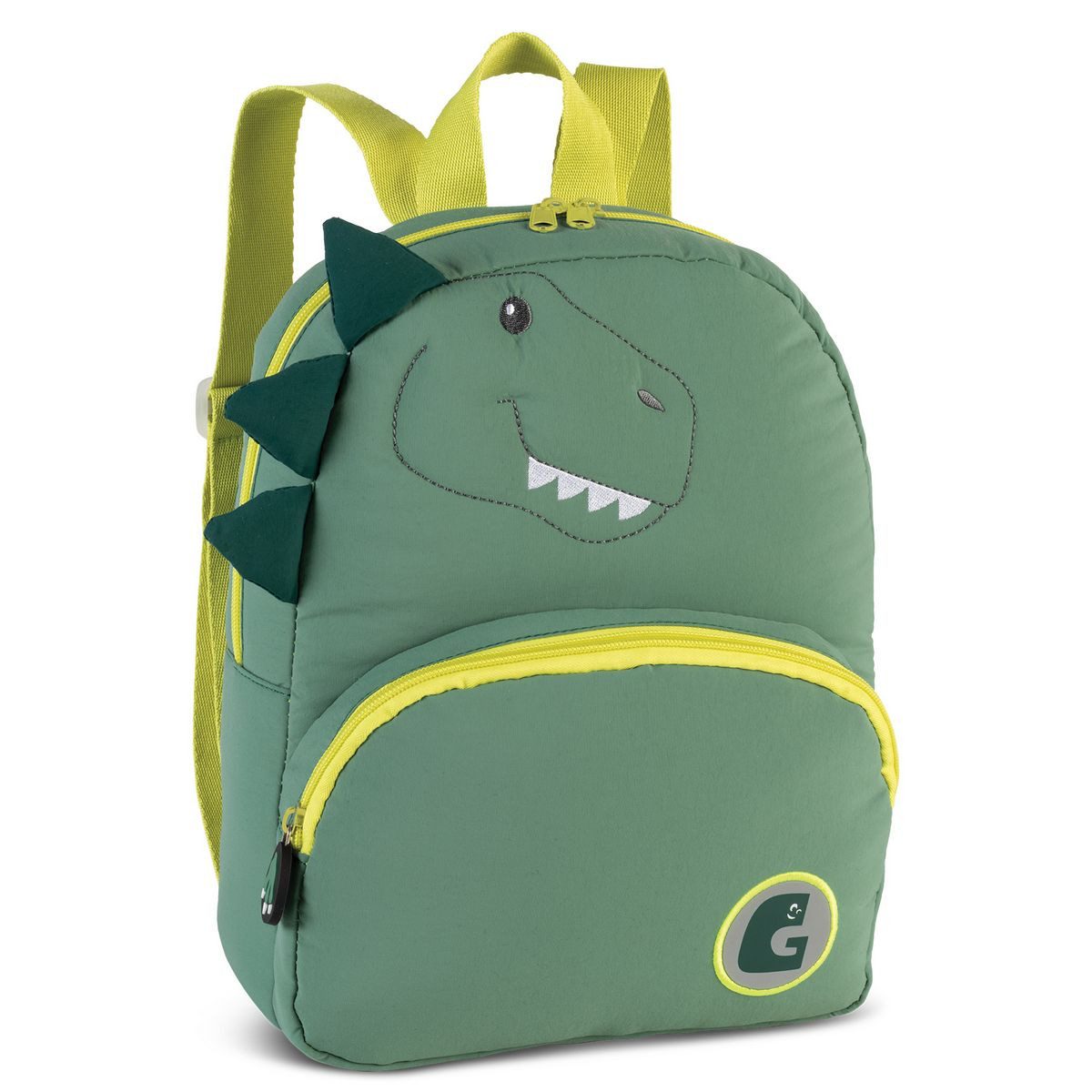 Glühwürmchen Minirucksack Glühwürmchen Kinderrucksack grau-grün DINO
