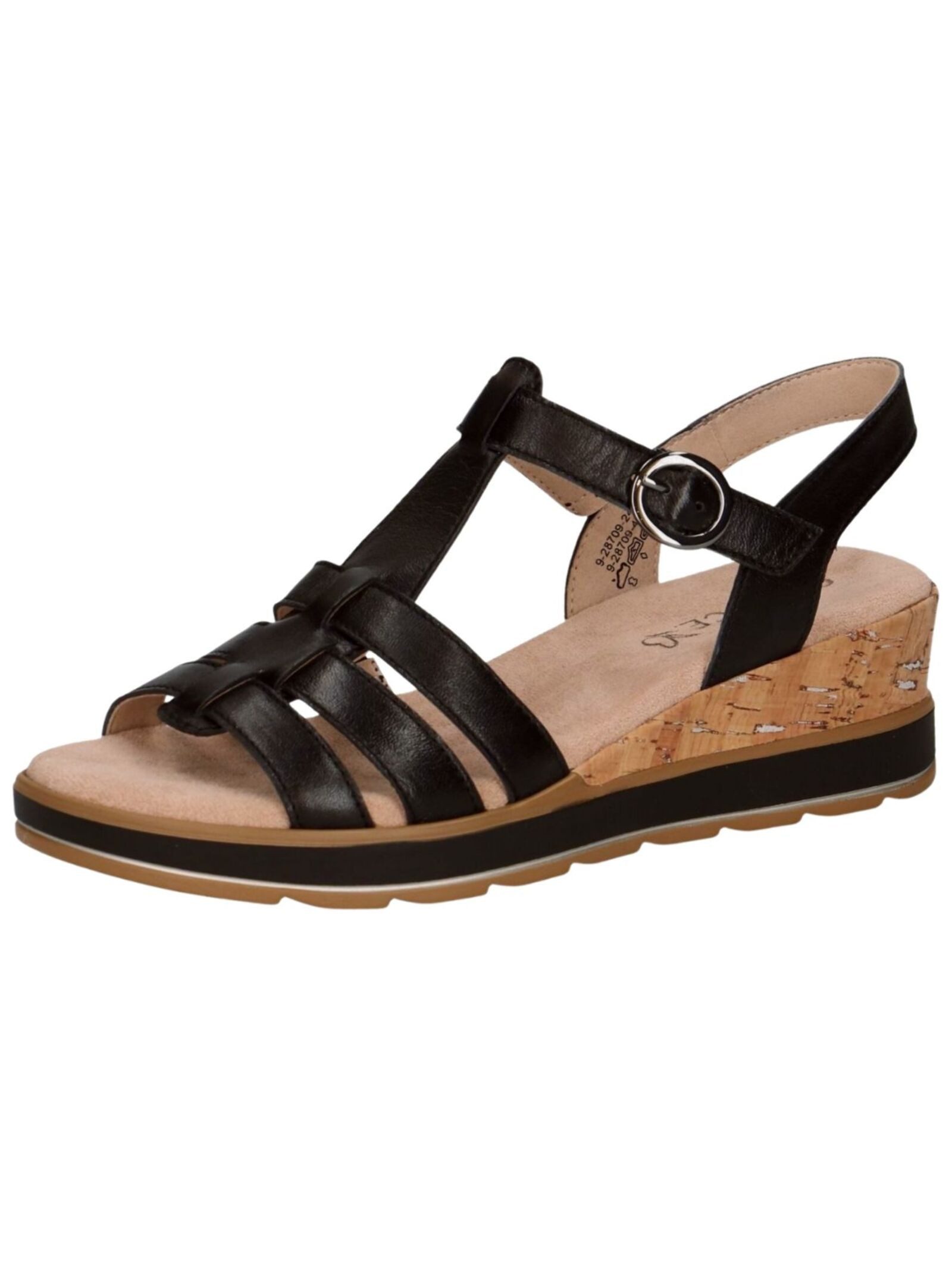 Caprice Sandalen Nappaleder Keilsandalette günstig online kaufen