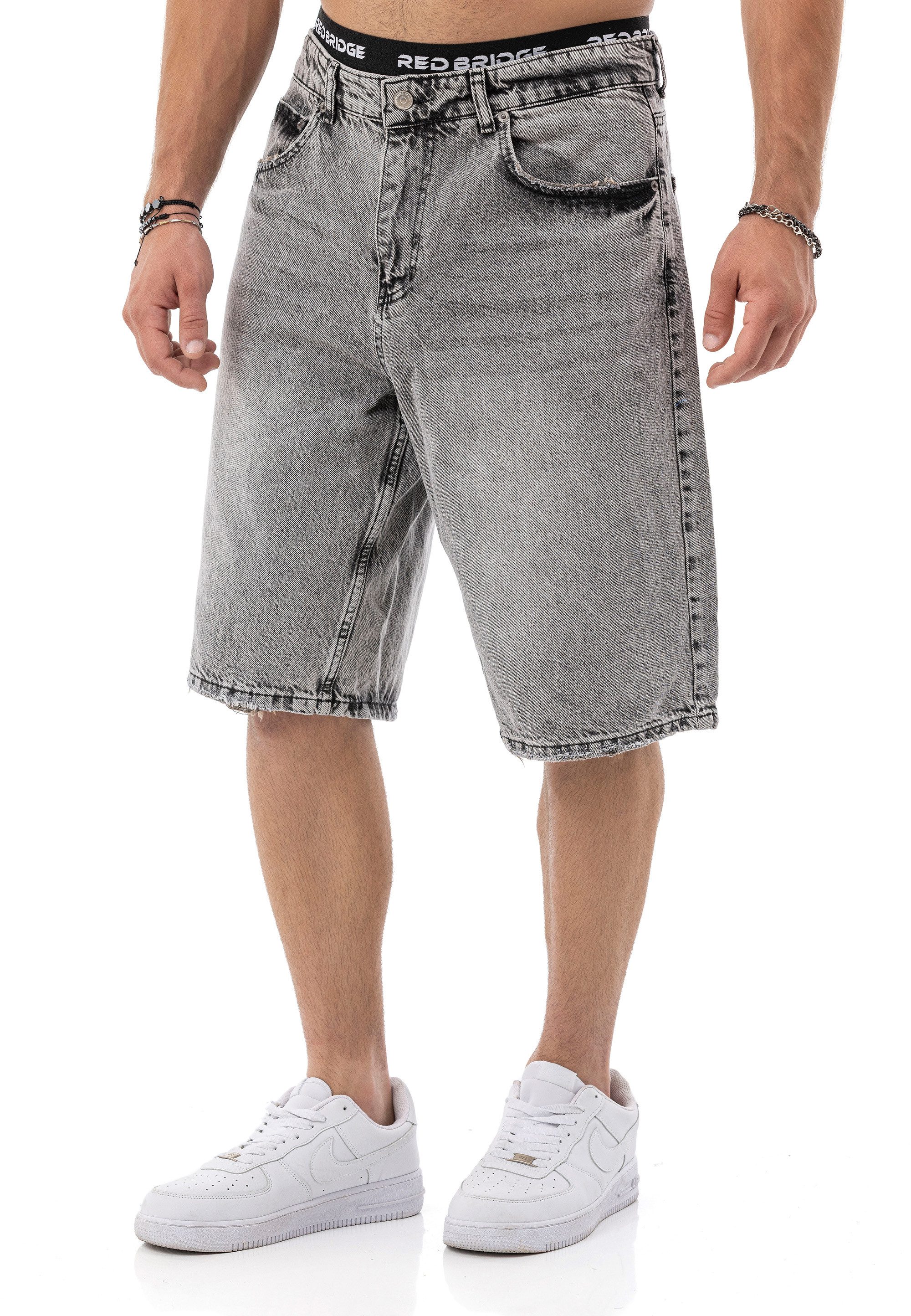 RedBridge Jeansshorts by Denim House - Baggy Jeans Shorts im Vintage Look, günstig online kaufen