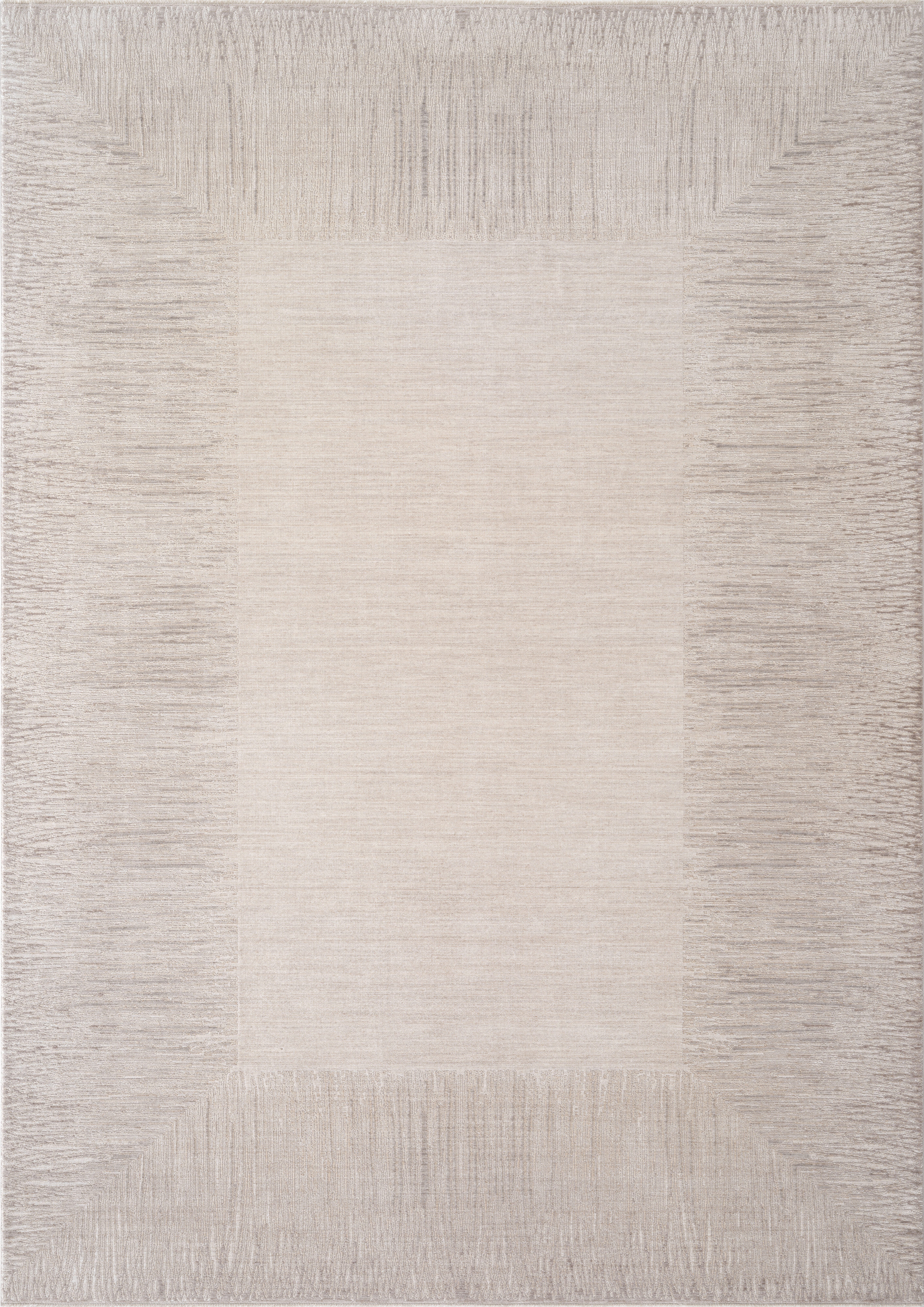 Calvin Klein home Teppich Passages, mit Fransen, Designerteppich, rechteckig, Höhe: 5 mm, Rahmen, meliert, Wohnzimmer, Schlafzimmer, Esszimmer