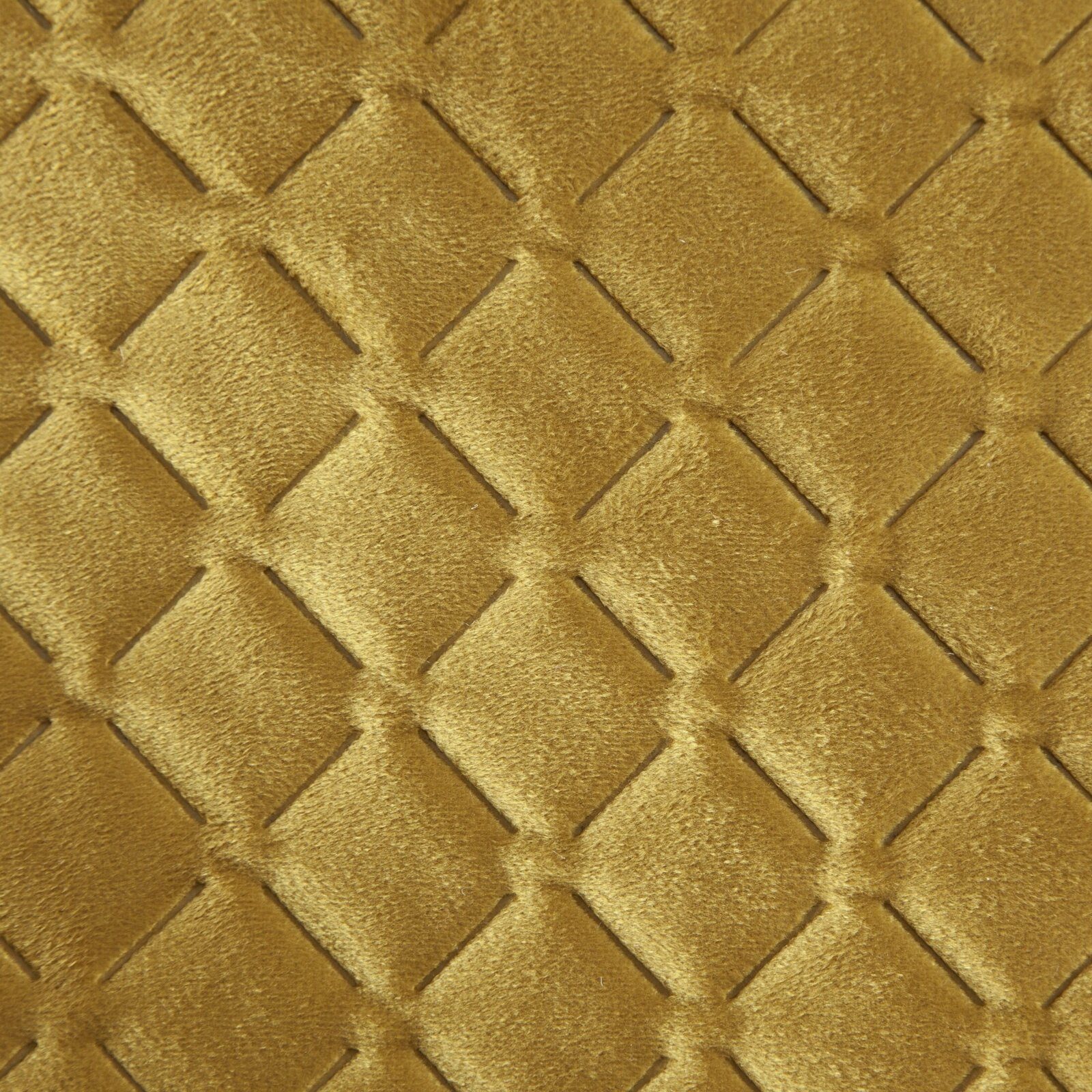 Eurofirany Tagesdecke Gesteppte Decke Velours Karomuster Weicher Überwurf, Eleganter Bettüberwurf Doppelbett