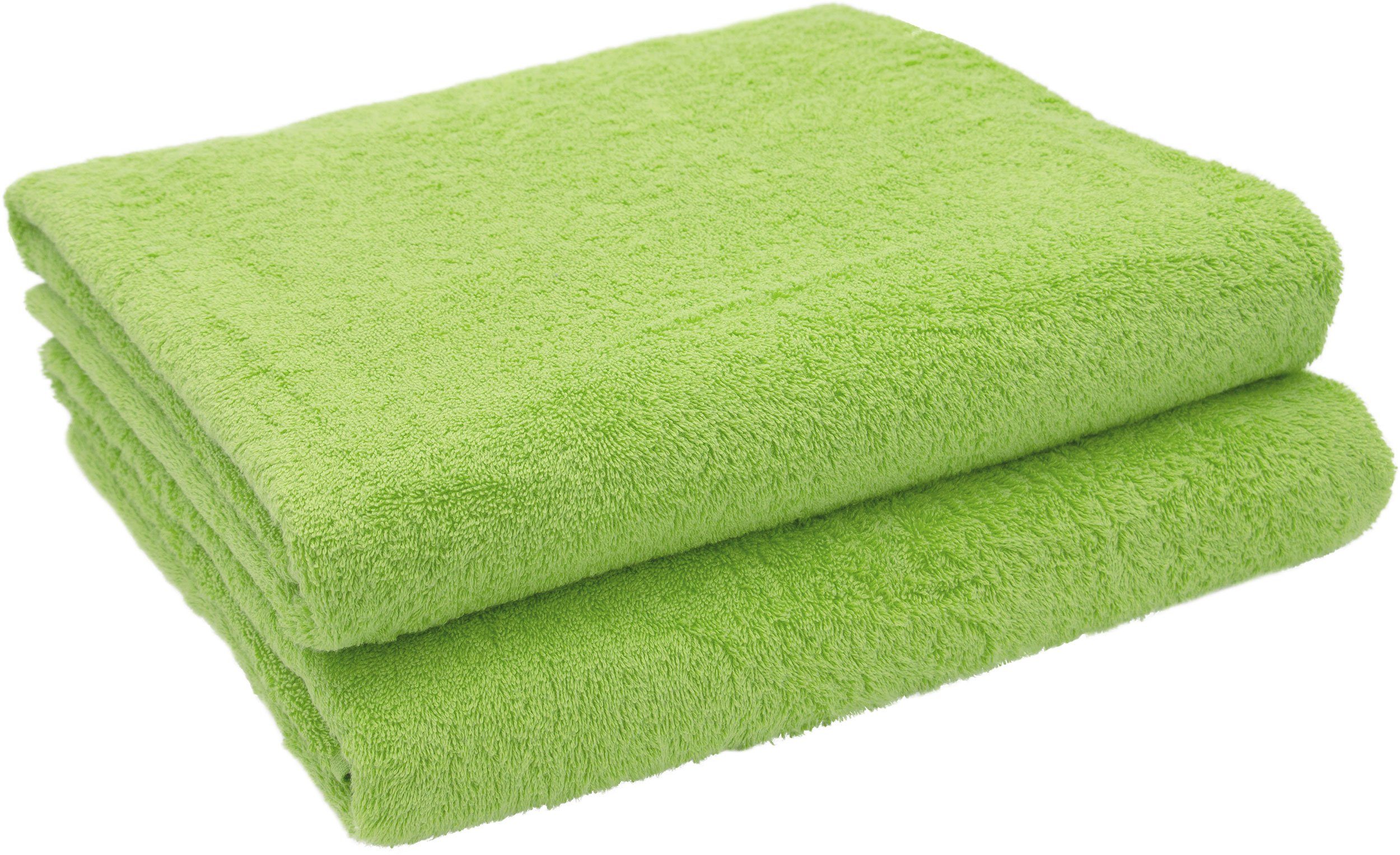 ZOLLNER Badetücher, Walkfrottier (2-St), 100 x günstig online kaufen