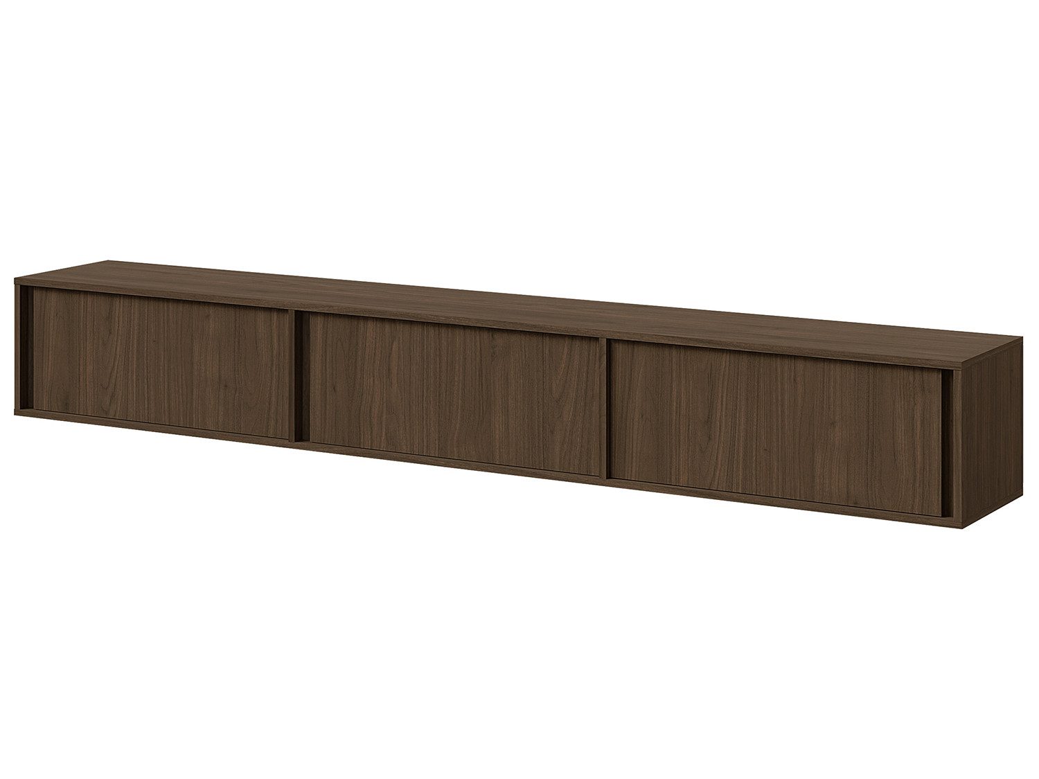 Beautysofa TV-Schrank VERO 230 cm TV-Lowboard (grifflos, Japandi-Stil) hängend oder stehend