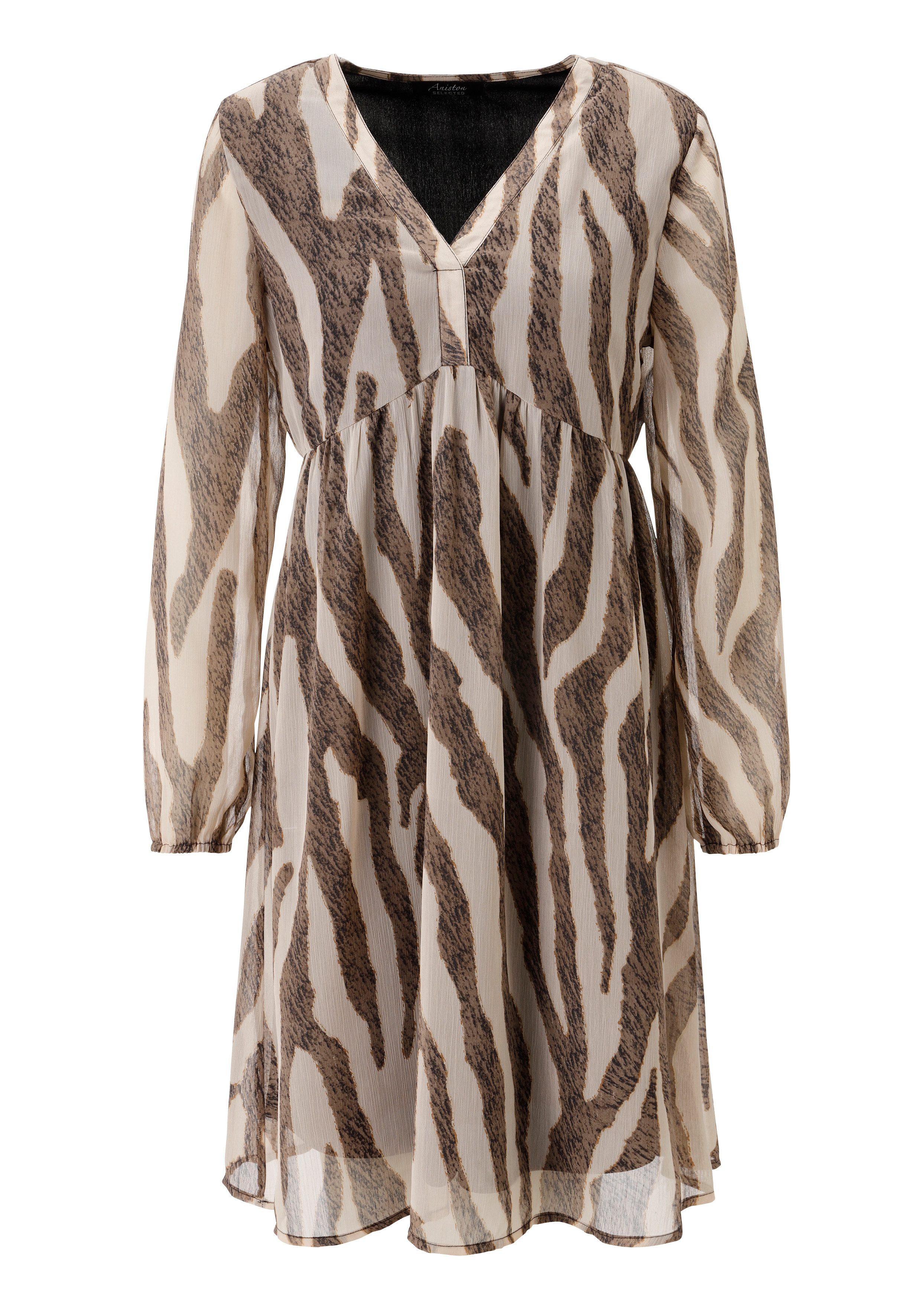 Aniston SELECTED Tunikakleid mit fantasievollem Animalprint allover