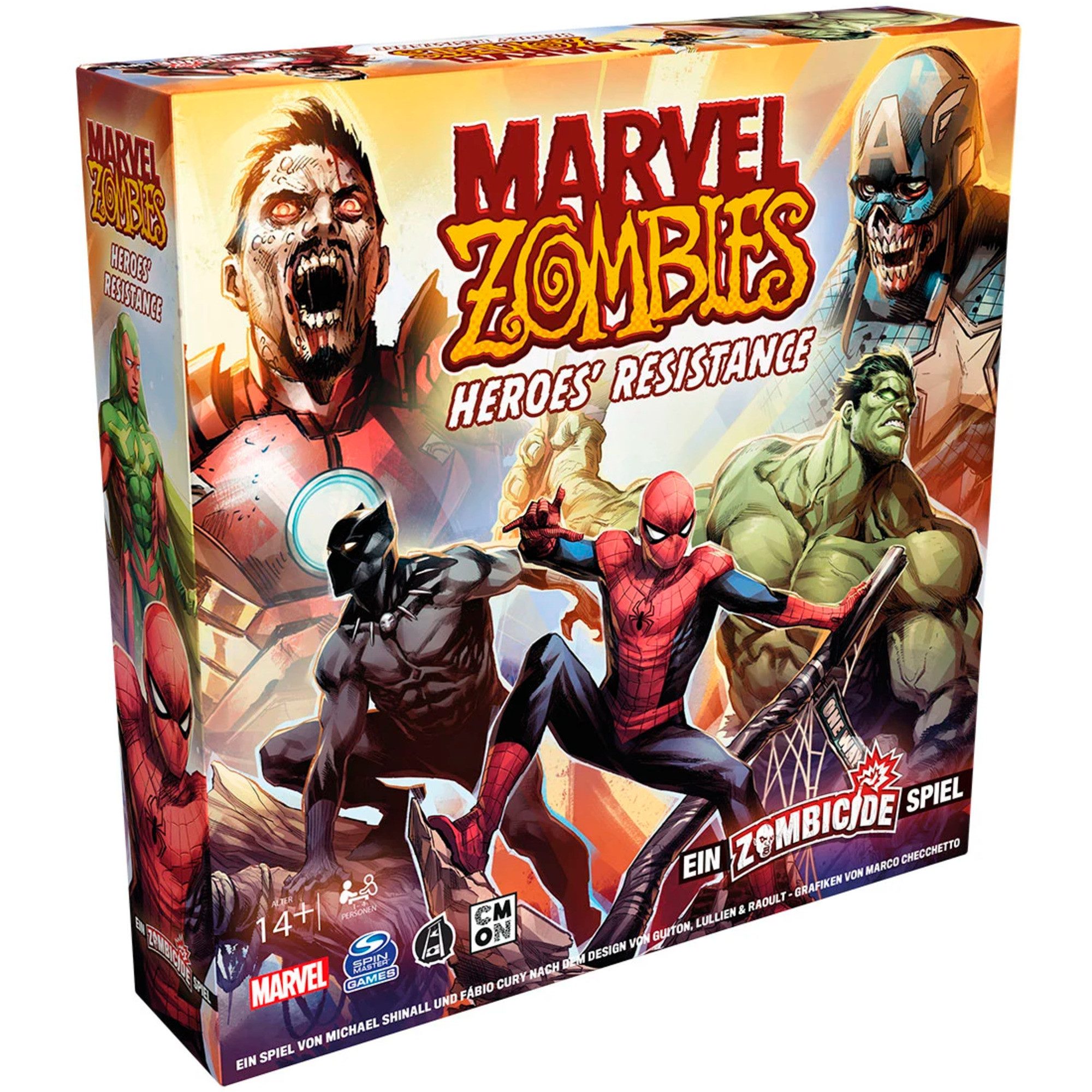 Asmodee Spiel Asmodee Marvel Zombies Heroes' Resistance - Ein