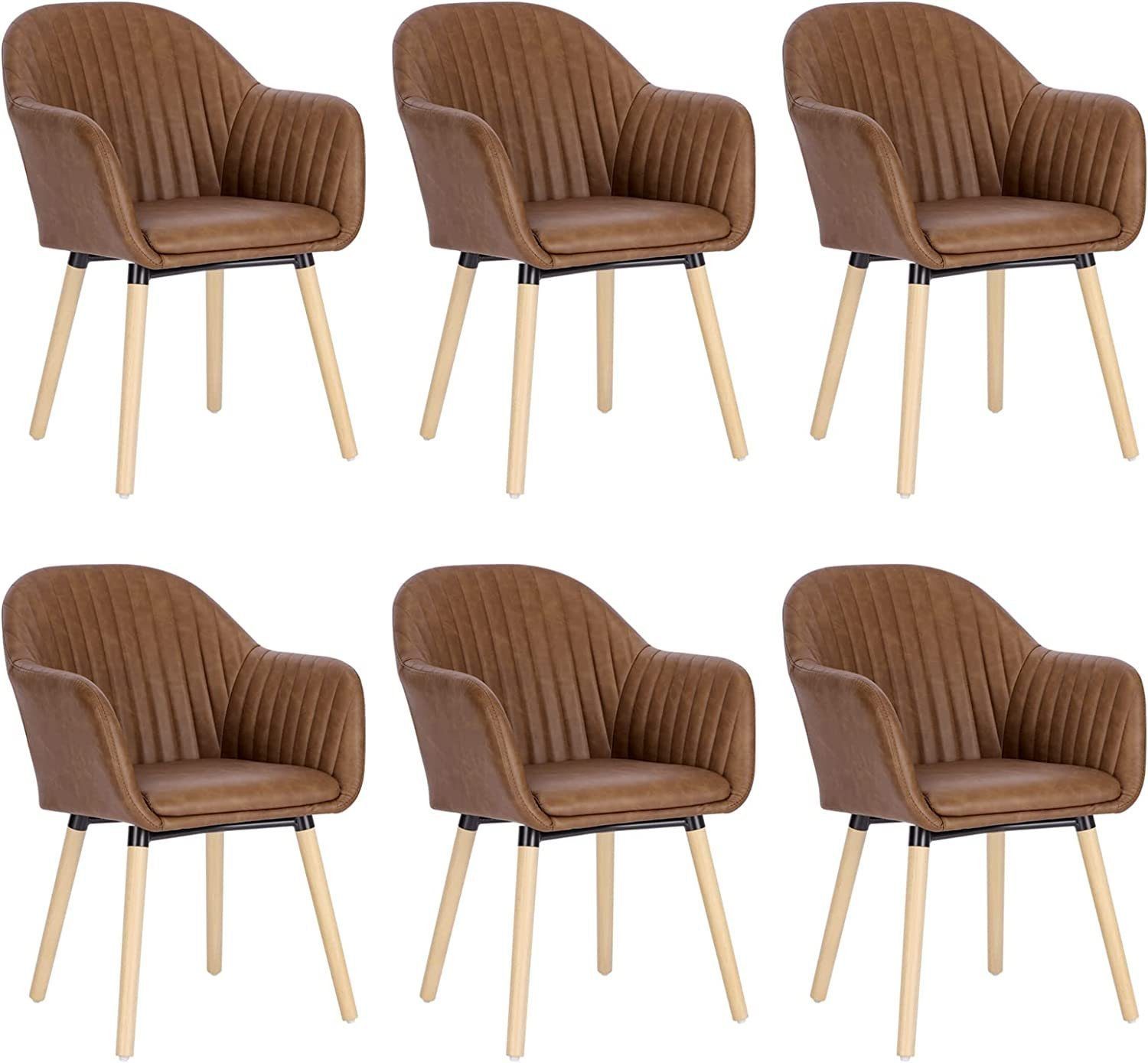 Woltu Esszimmerstuhl (6 St), Küchenstuhl Design günstig online kaufen