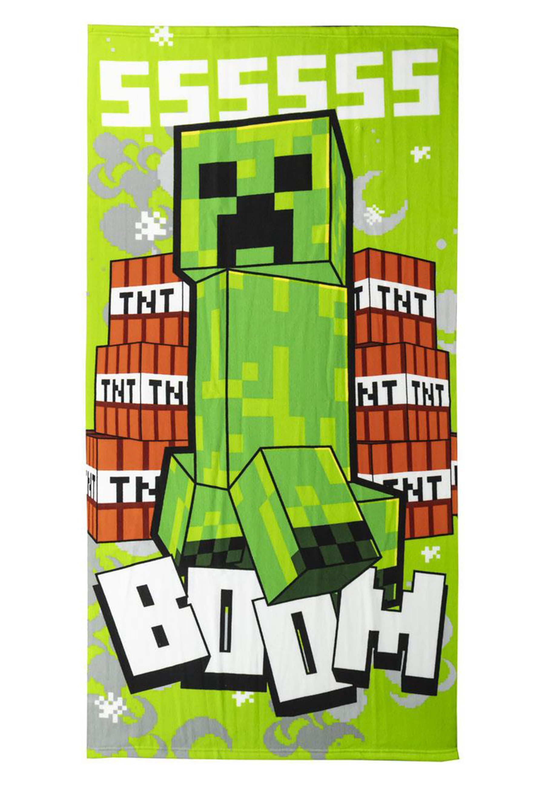 Minecraft Handtuch Strandtuch Handtuch 70 x 140