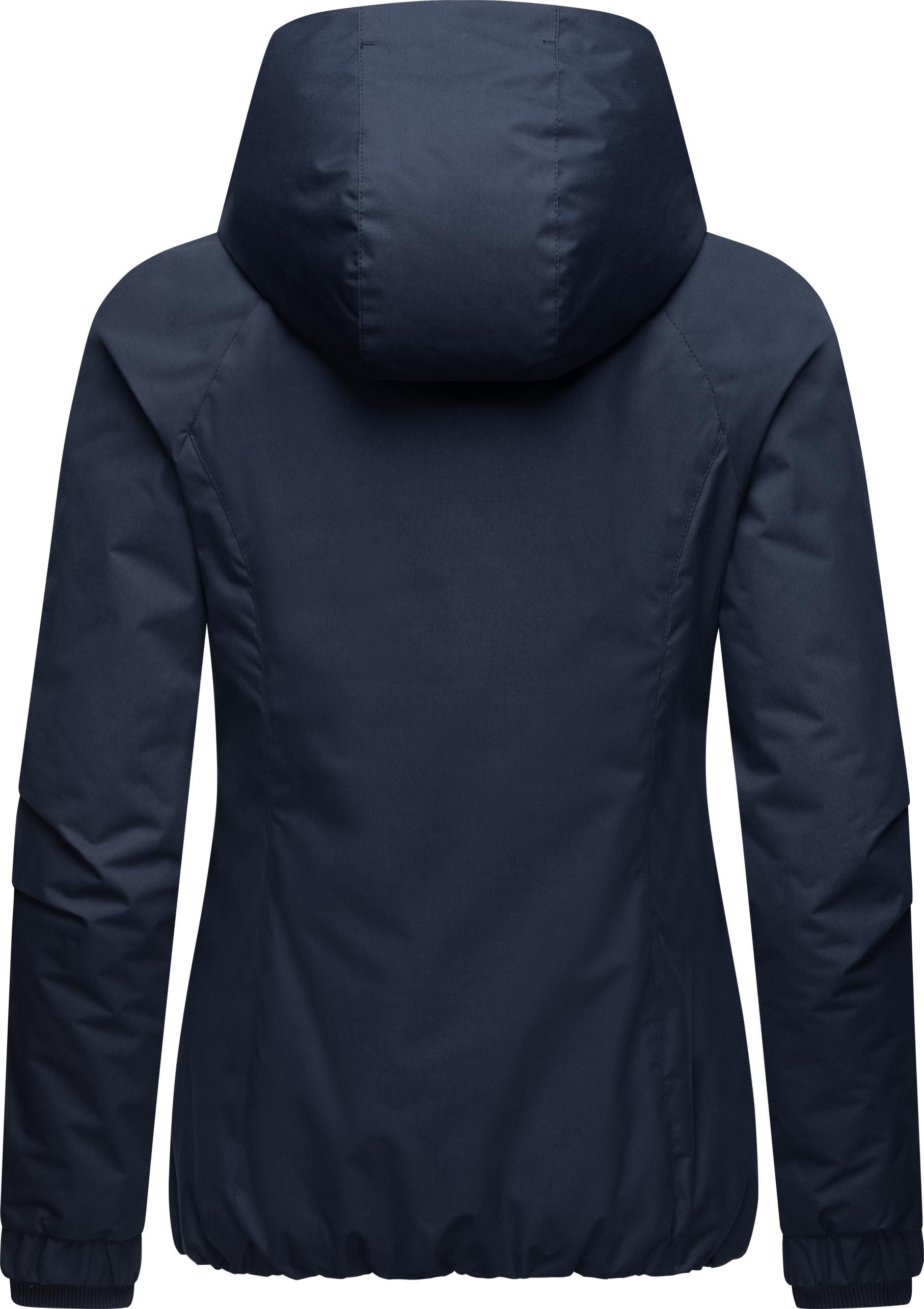 Ragwear Winterjacke Dizzie Warm Wasserdichte Damen Jacke mit Kapuze