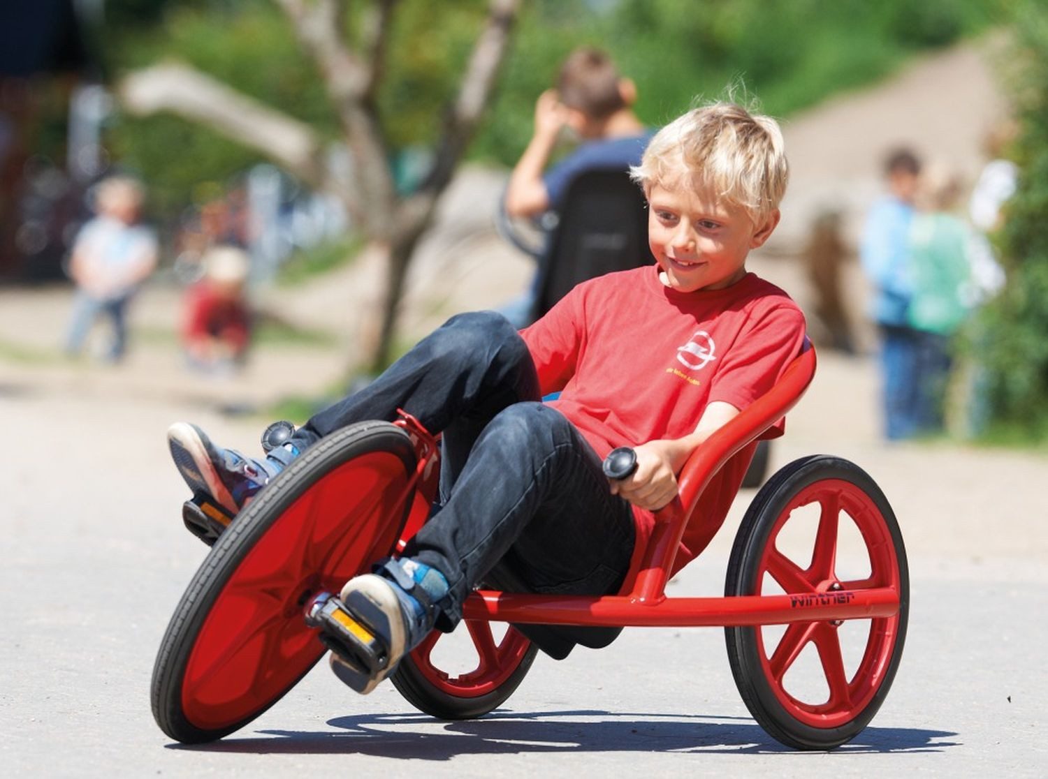 Winther Dreirad winther® EXPLORER U-Rider – Kinderfahrzeug für Motorik & Koordination