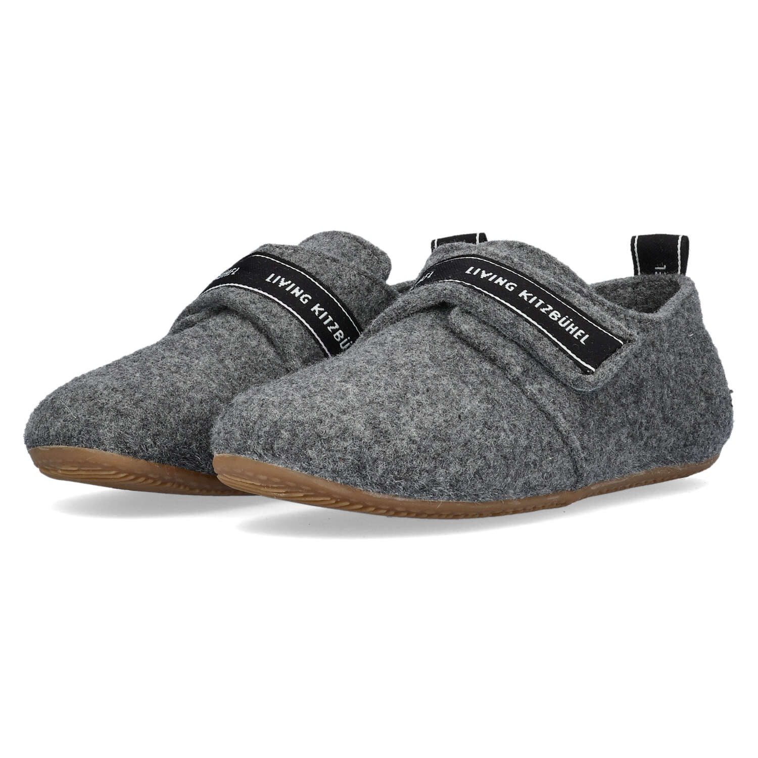 Living Kitzbühel Living Kitzbühel Klettschuh Grau Hausschuh