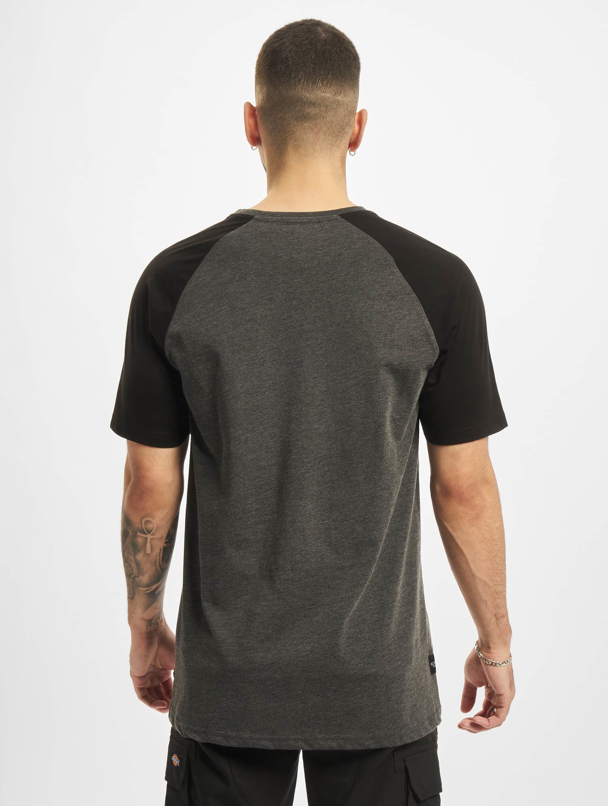 Rocawear T-Shirt Rocawear Herren Kurzarmshirt anthracite (1-tlg)
