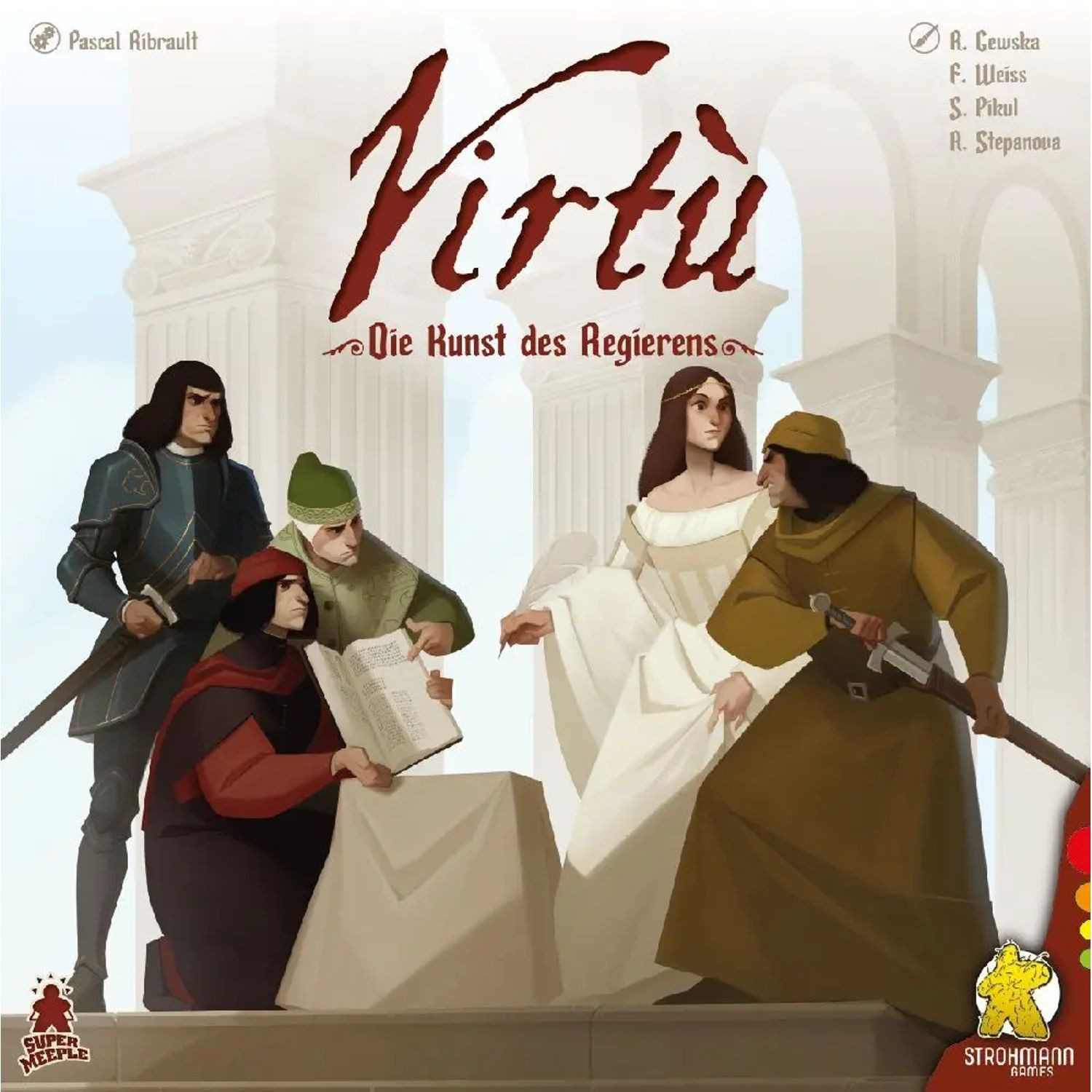 Strohmann Games Spiel Virtù