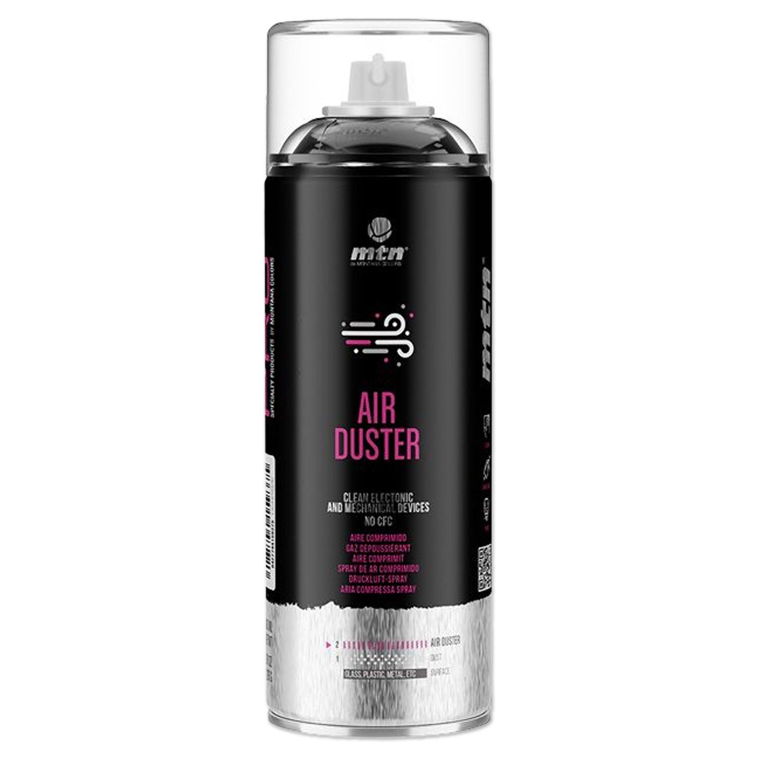 MTN Sprühlack Druckluftspray, Air Duster, Elektronik Reinigung, 400 ml, MTN PRO