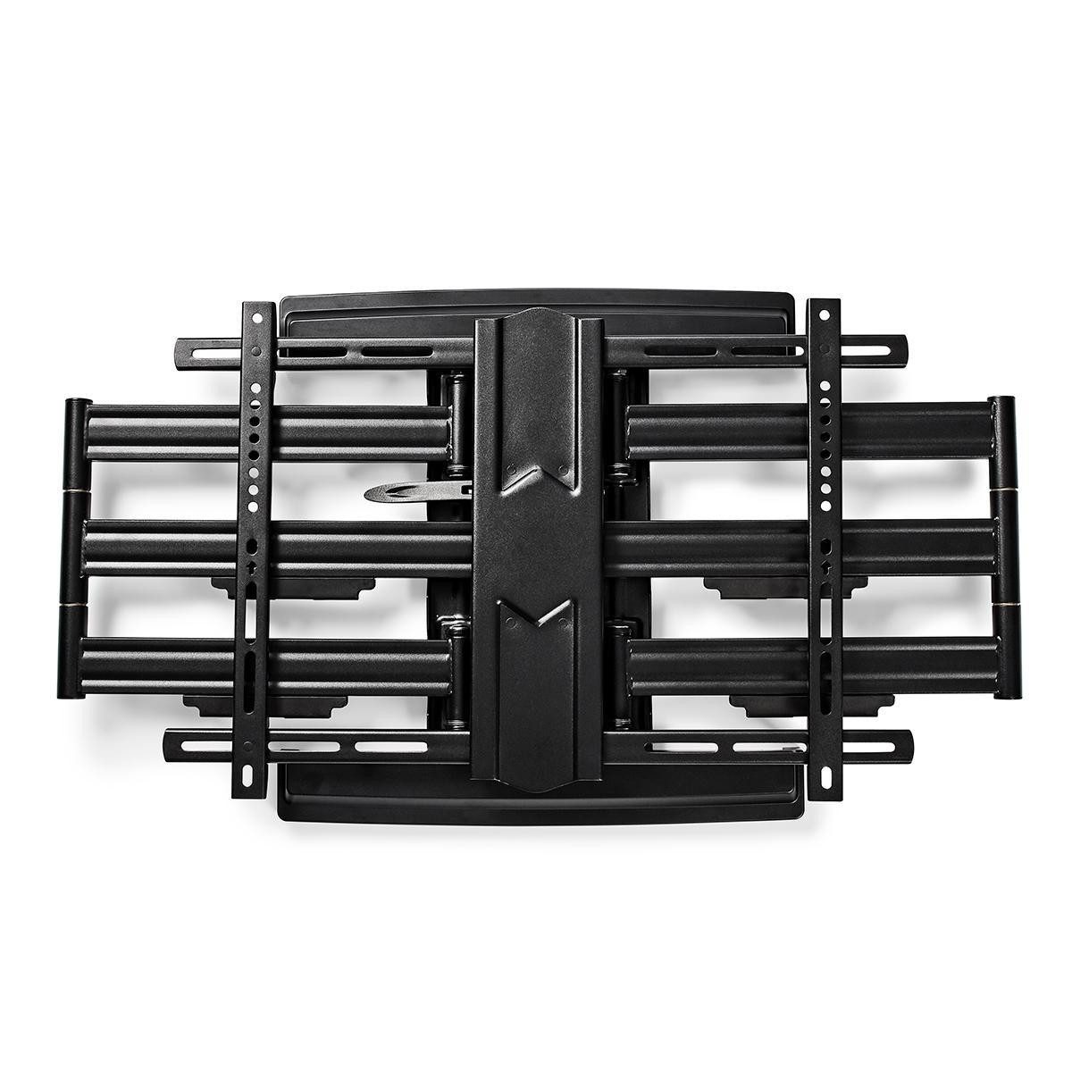 Nedis TV-Wandhalterung TVWM6551BK, (bis 80 Zoll, 1-tlg., Vollbeweglich, kippbar, drehbar, für Zuhause, Büro, flexibler Einsatz)
