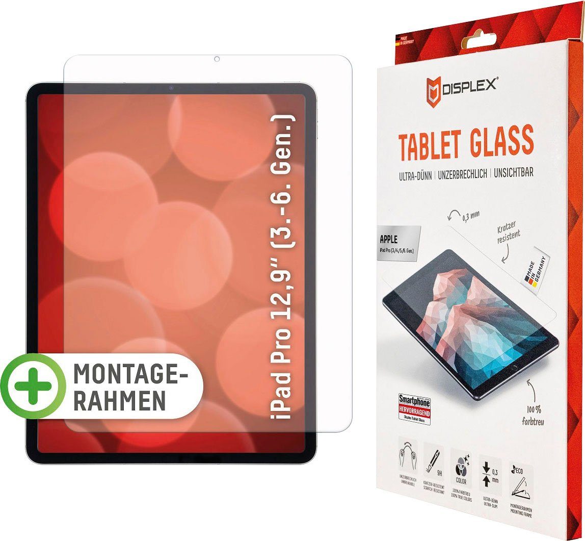 Displex Displayschutzfolie Tablet Glass iPad Pro 12,9" (3/4/5 Gen) für iPad Pro 12,9" (3/4/5/6 Gen)