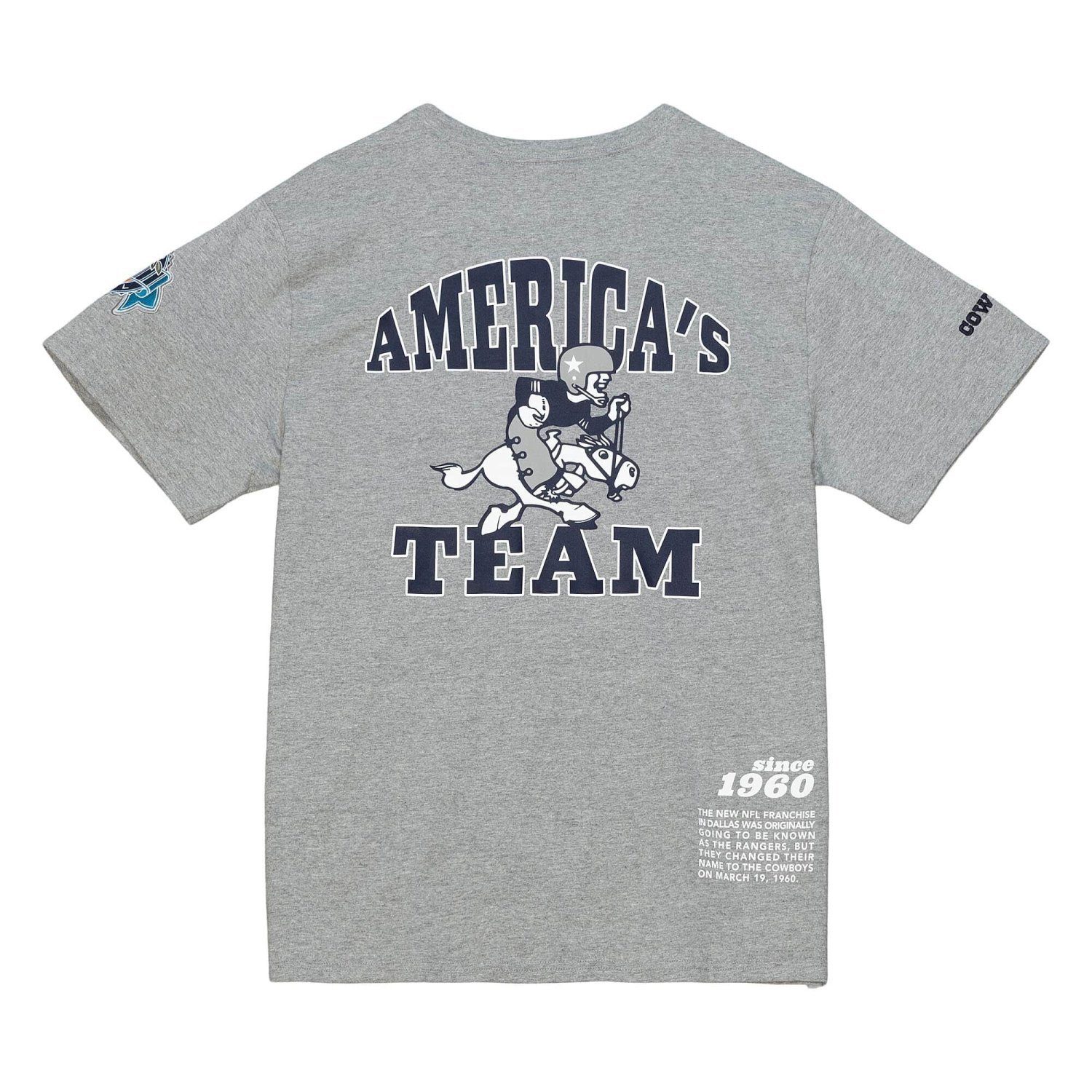 Ness Dallas Print-Shirt Cowboys ORIGINS Mitchell TEAM &