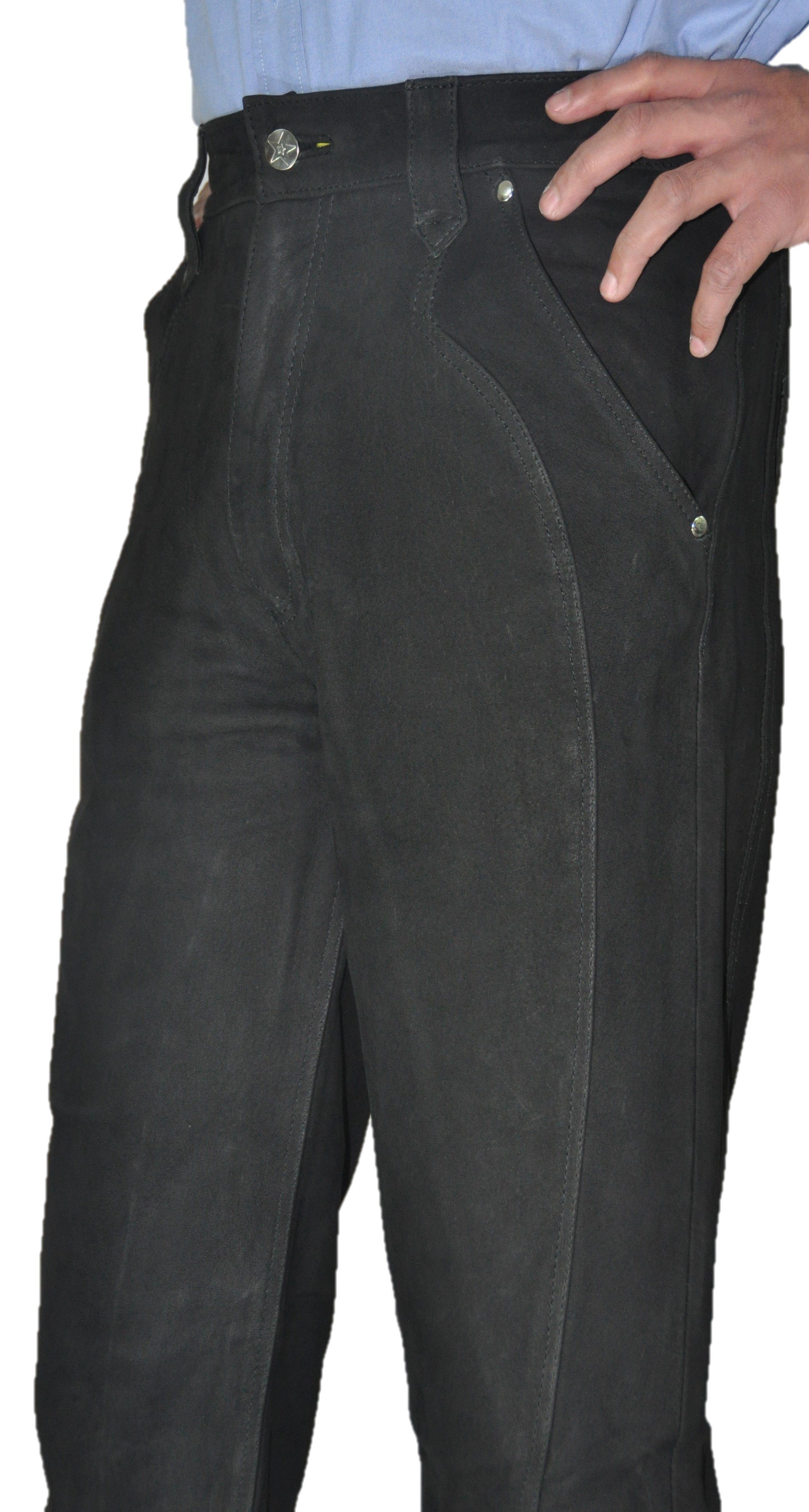 Fuente Leather Wears Lederhose 501 Lederjeans günstig online kaufen