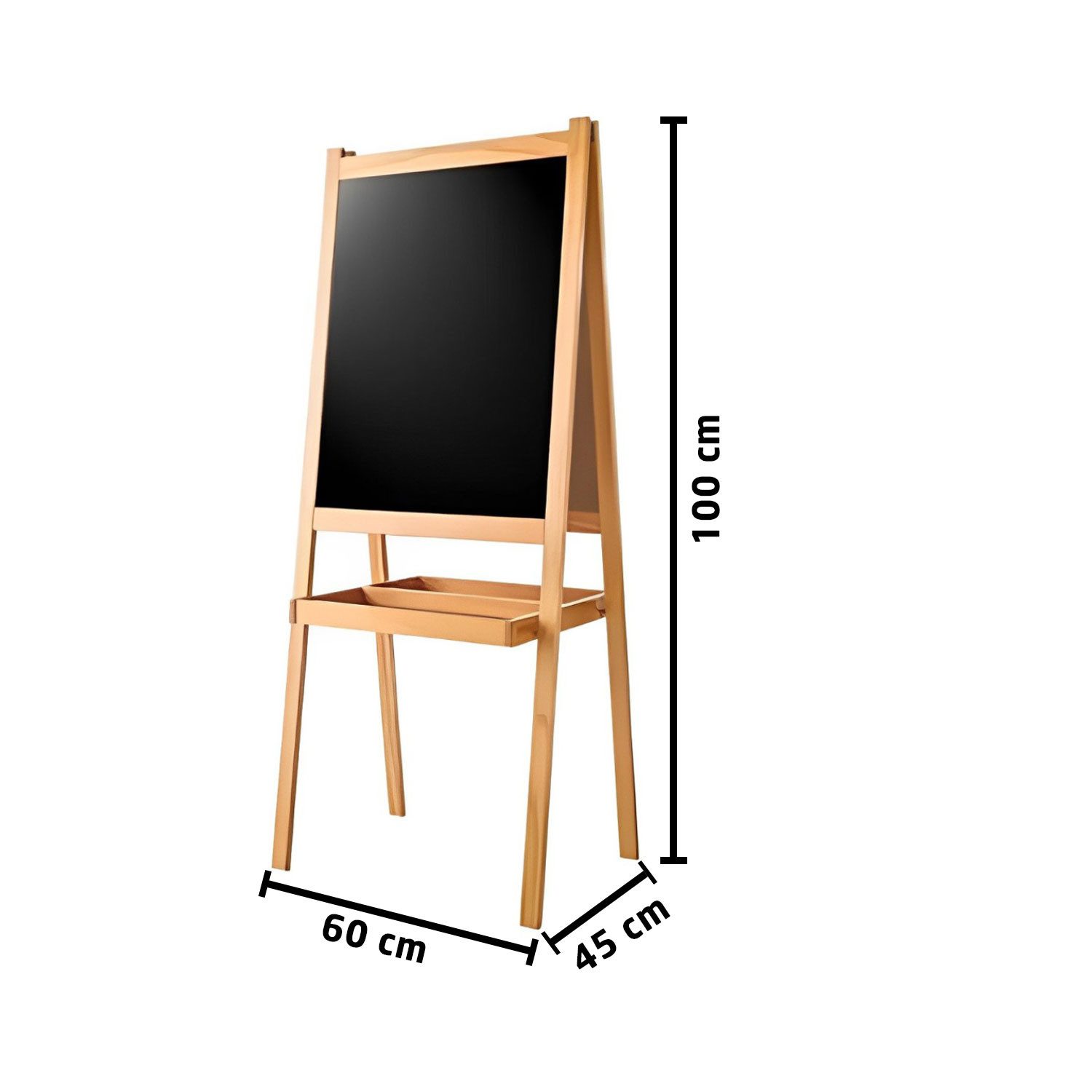 Jungengel Standtafel 2in1 Kinder Kreidetafel Whiteboard Holz Schultafel Kin günstig online kaufen
