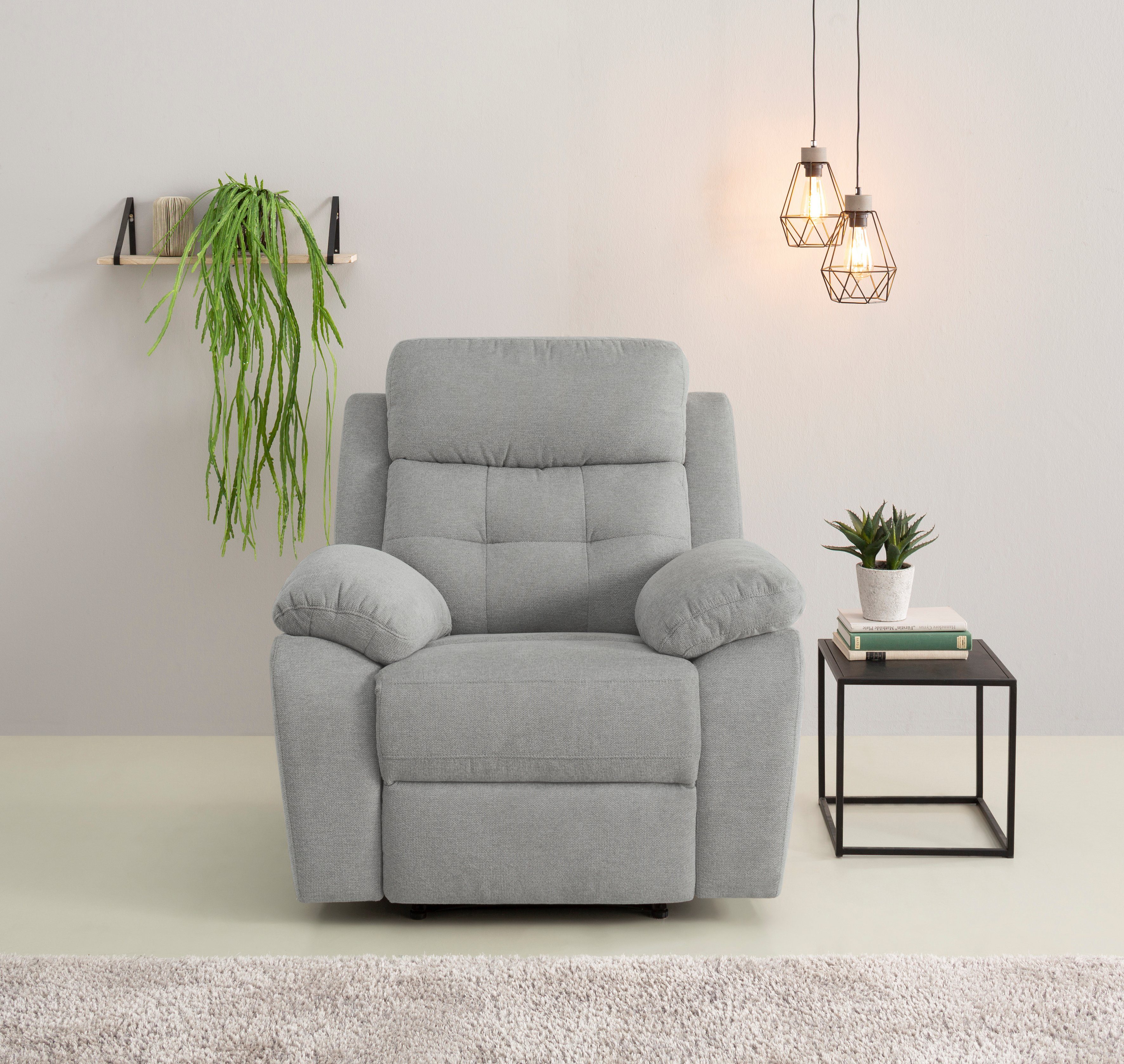 Home affaire Relaxsessel Lannilis mit Liegefunktion, günstig online kaufen