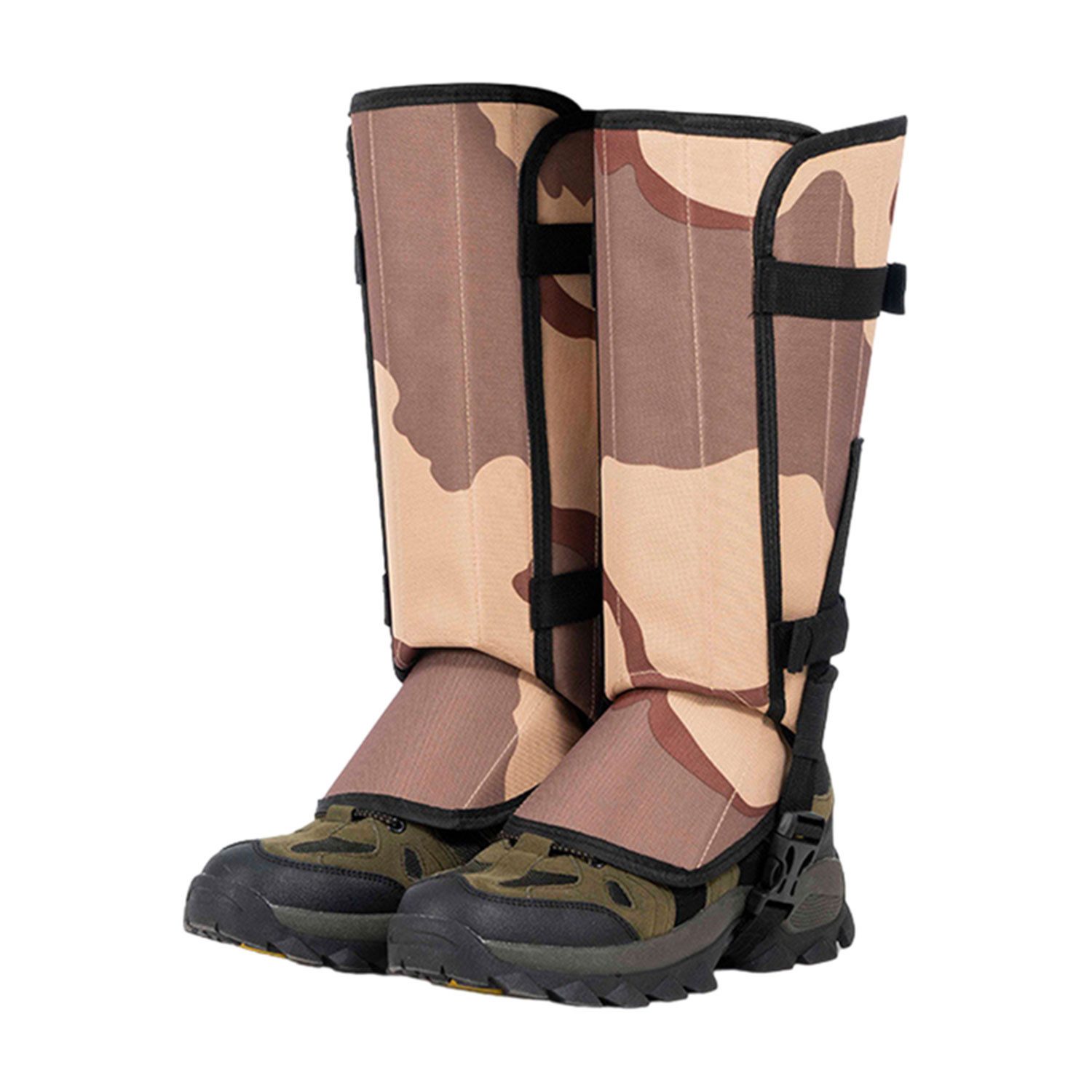 Refttenw Gamaschen Outdoor Gamaschen, Wandergamaschen, Wasserdicht & Atmungsaktive, Einstellbare