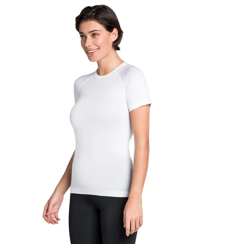 Odlo Unterhemd BL neck white crew PERFORMAN s/s TOP 10000