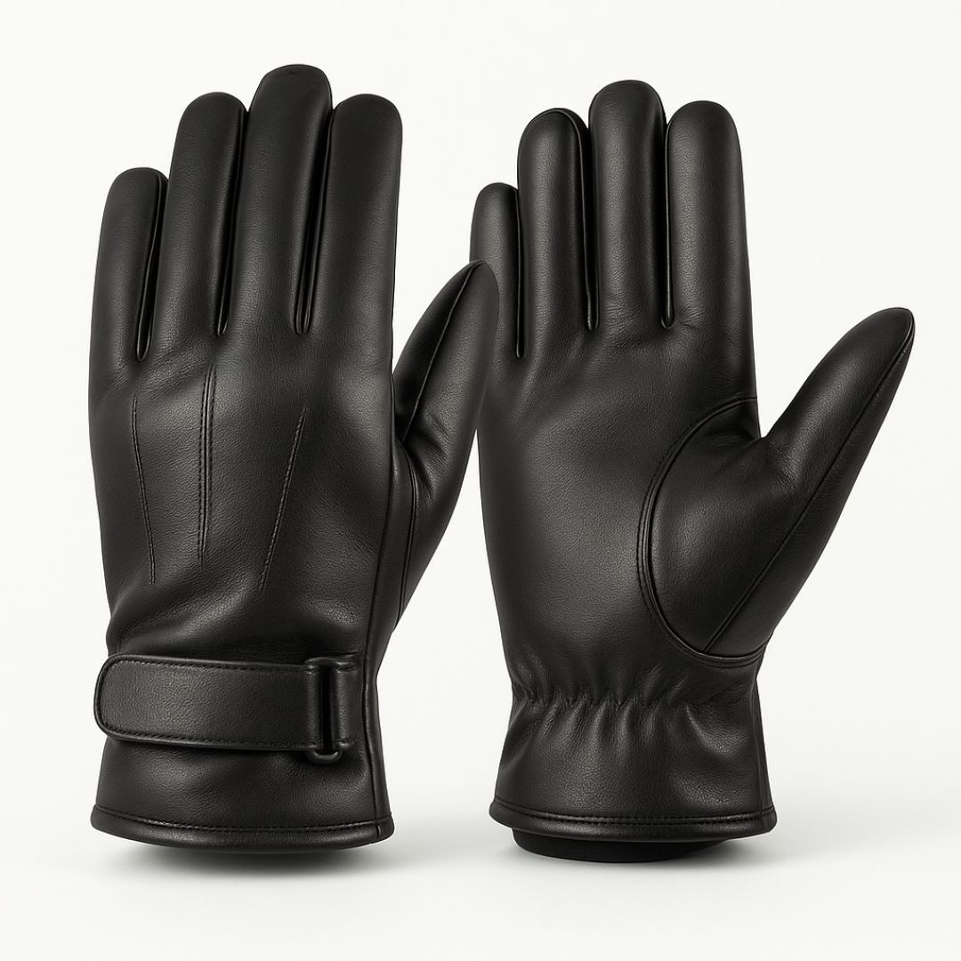 ZUKUNFTSENKEL Lederhandschuhe Echtleder Handschuhe Herren (Warm, günstig online kaufen