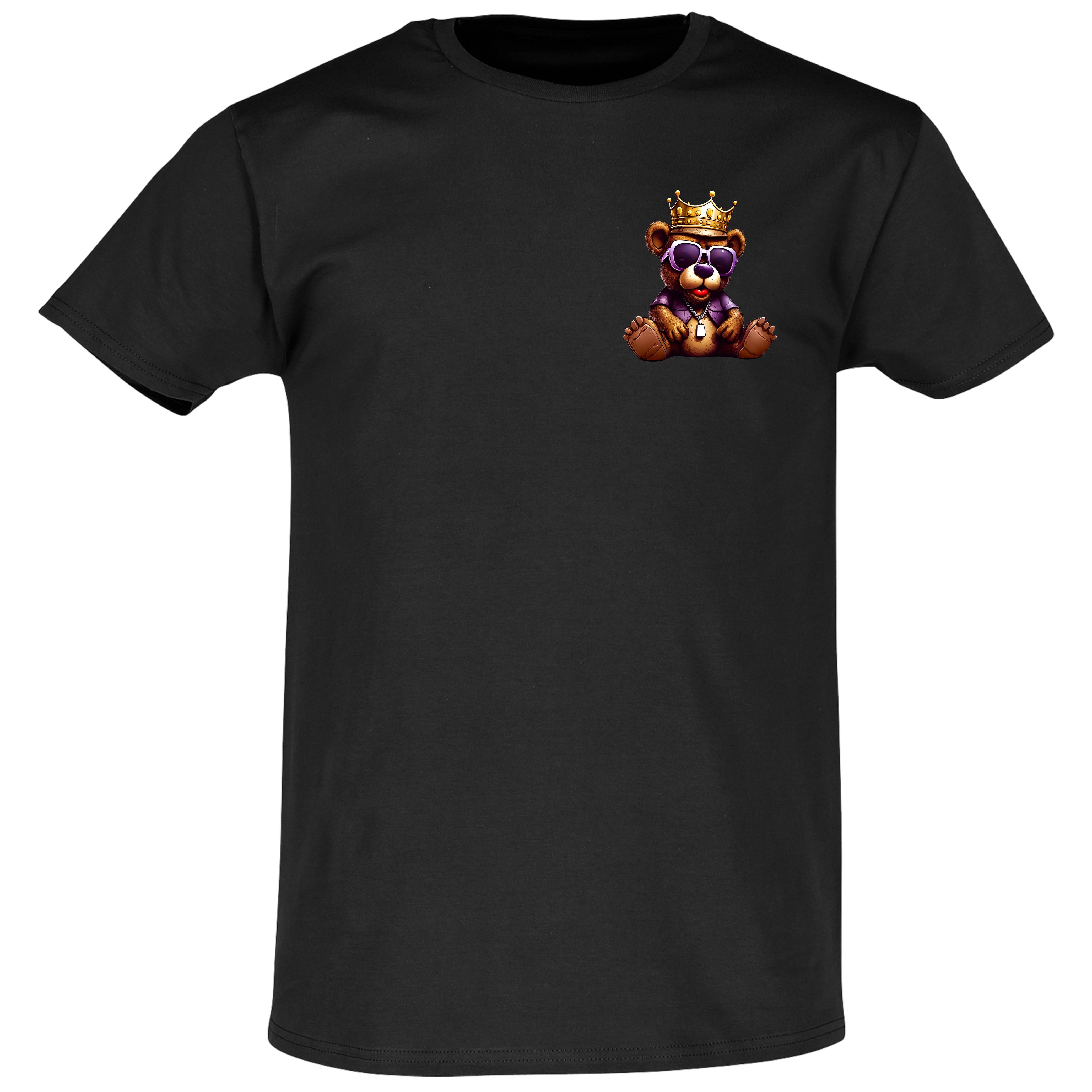 Banco T-Shirt Herren Gangster Bär Krone günstig online kaufen