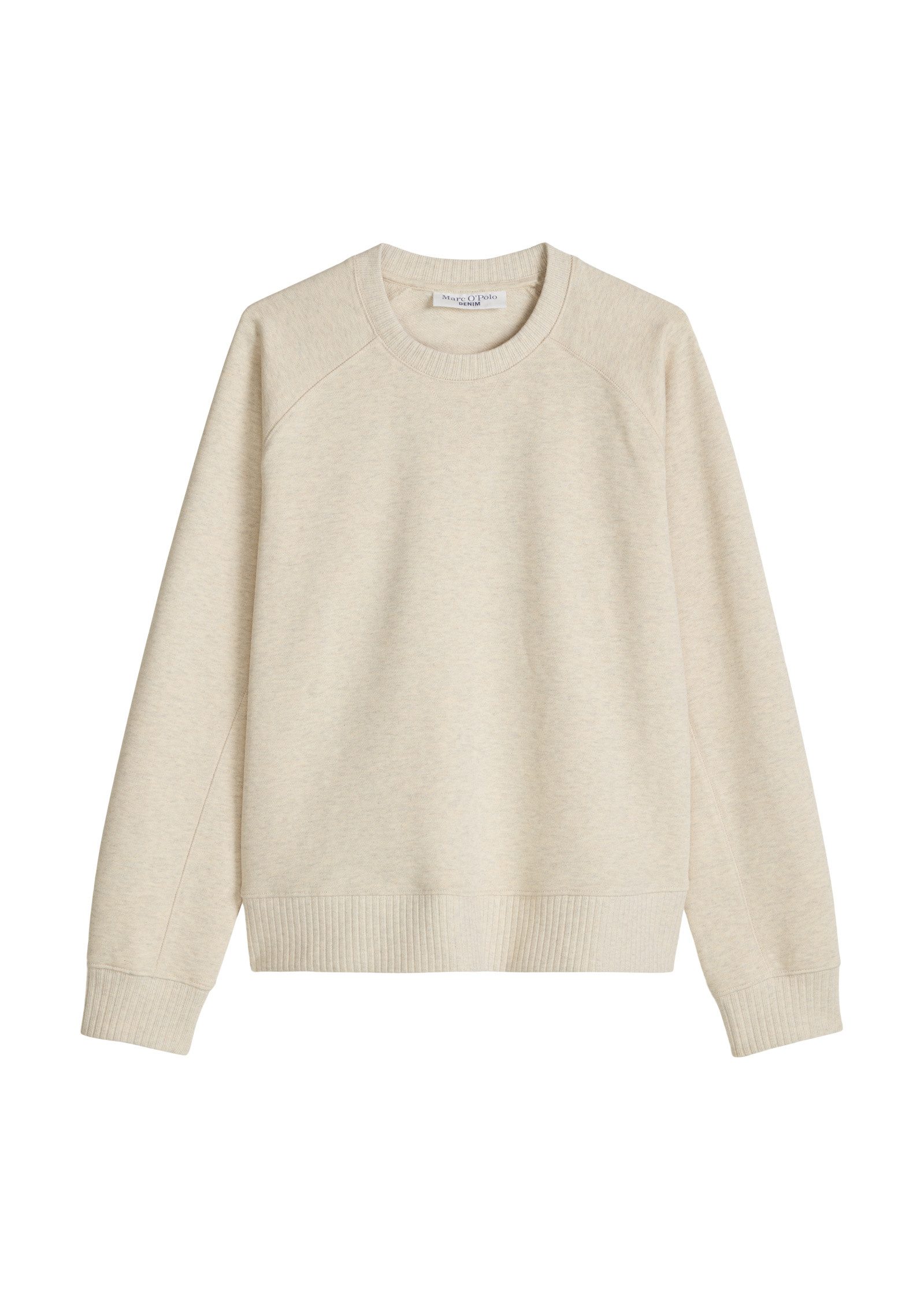 Sweatshirt mit Rippstrick-Bündchen