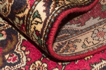 Wollteppich Täbriz Teppich handgeknüpft rot, morgenland, rechteckig, Höhe: 8 mm