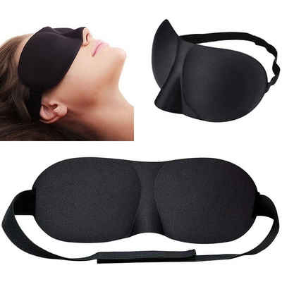 MAVURA Schlafmaske MAVURALiving ComfortSleep 3D Premium Augenmaske Schlafbrille Lichtblockierende Nachtmaske Augenbinde blickdicht für Damen und Herren