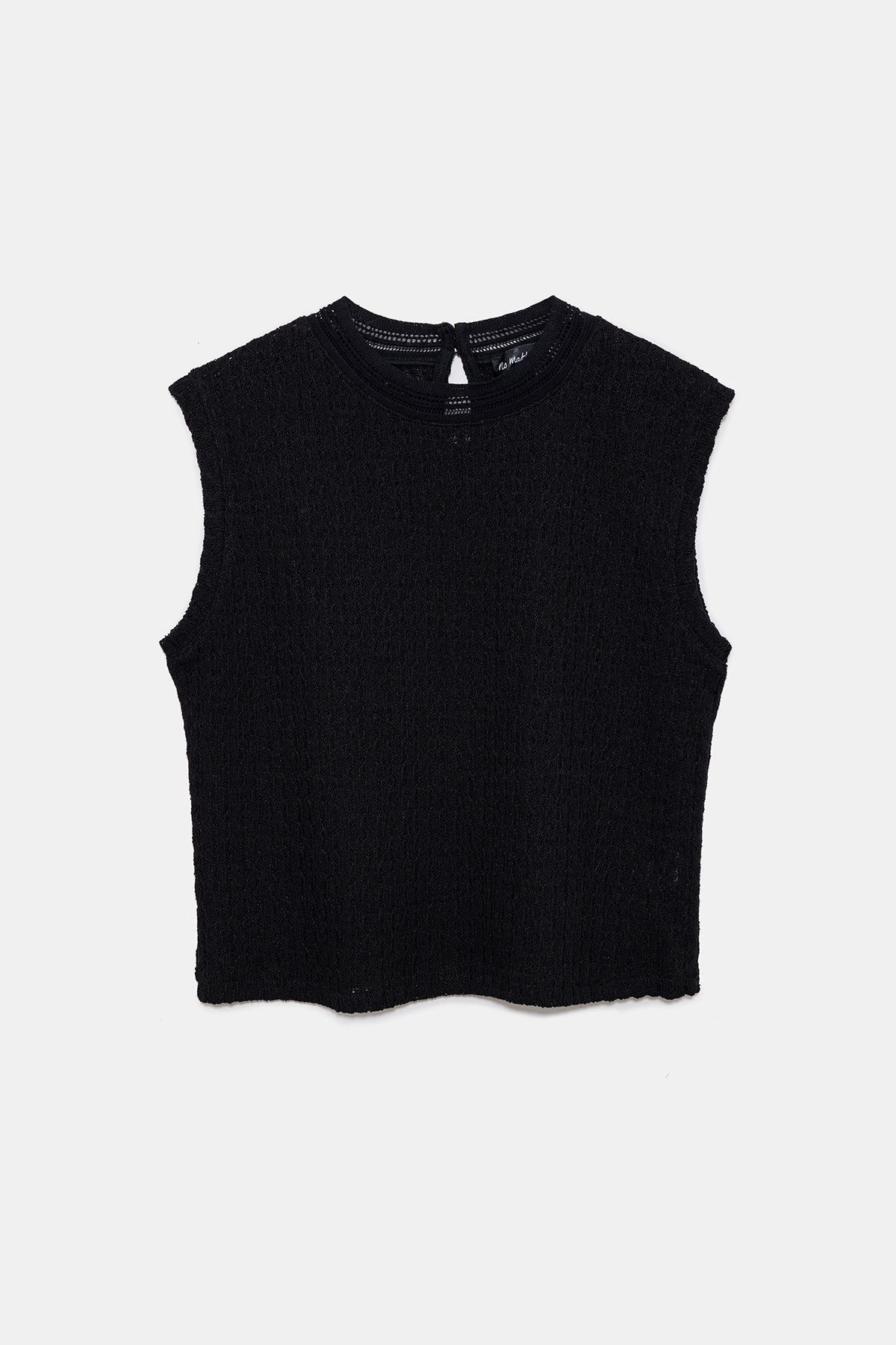 No Matter What Blusentop Bluse mit Rundhalsausschnitt und Spitze günstig online kaufen