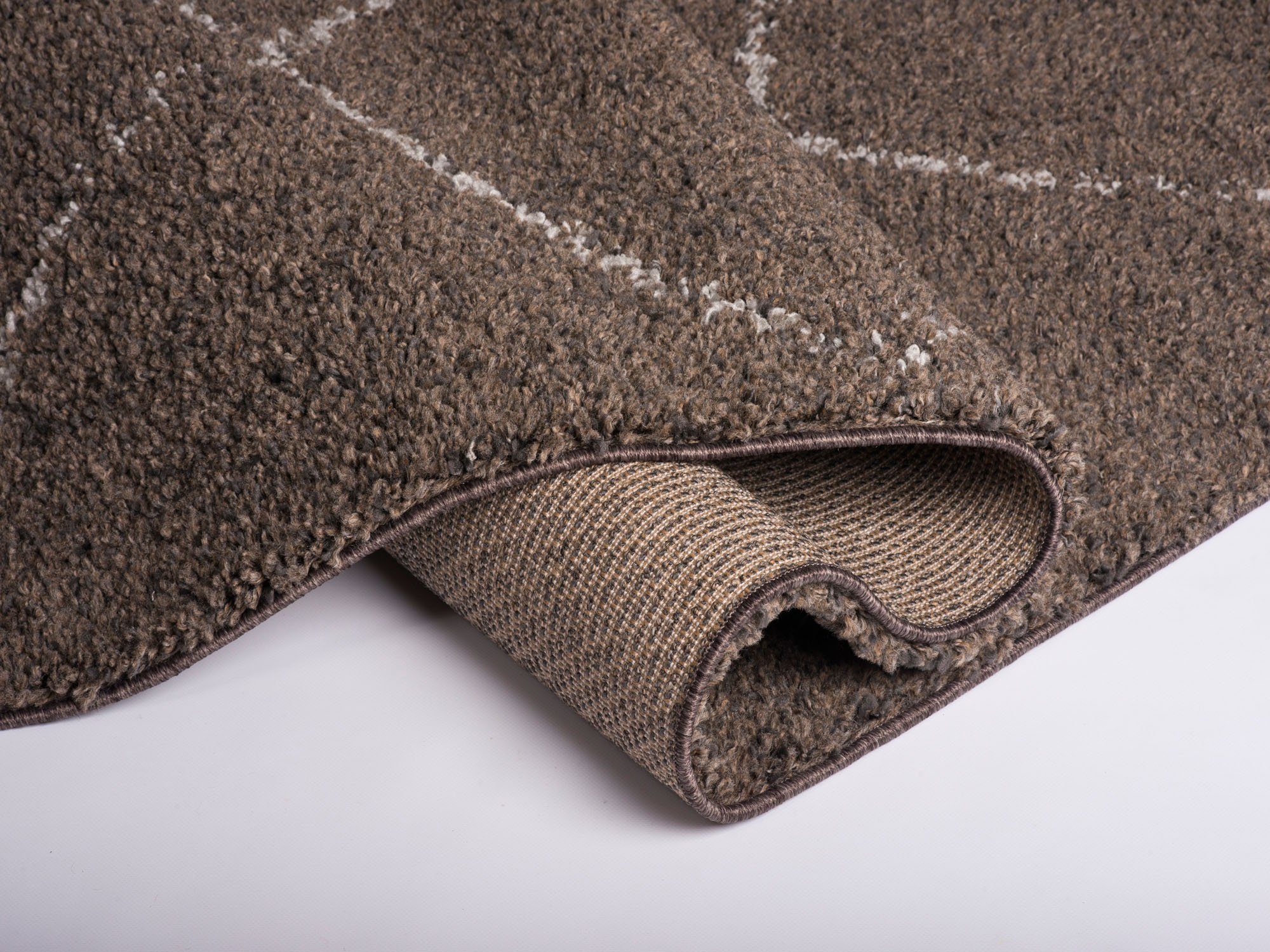 GALLERY M branded by Musterring Hochflor-Teppich Donna, rechteckig, Höhe: 30 mm, Wohnzimmer