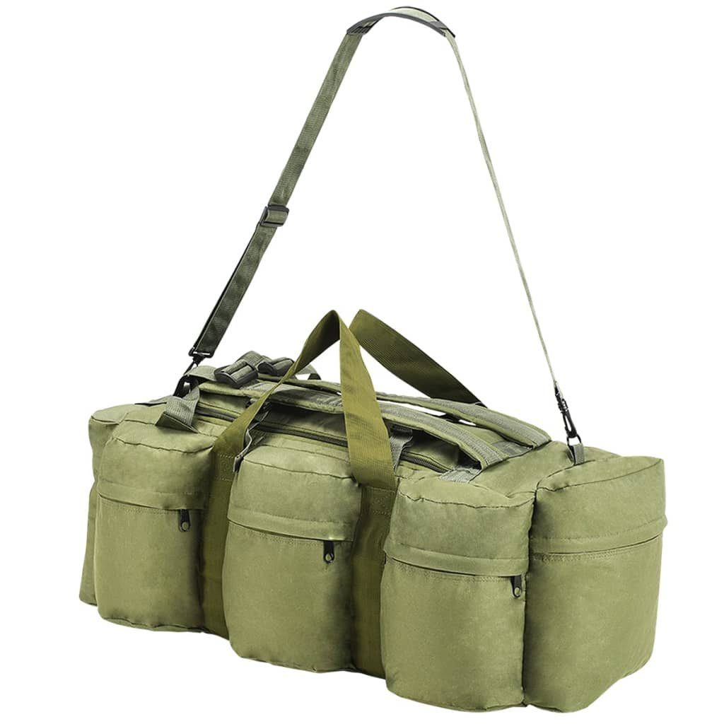 DOTMALL vidaXL Packsack 3-in-1 Olivgrün 90 Seesack L Armee-Stil
