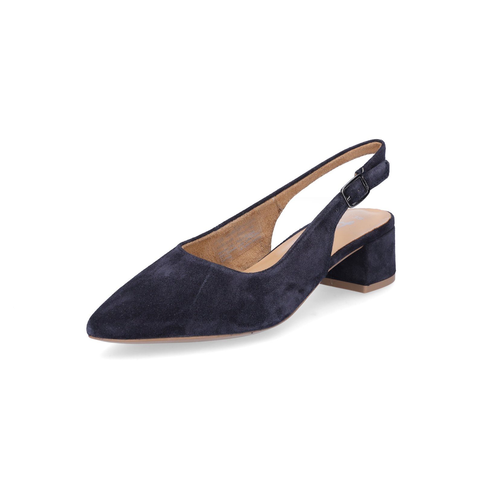 Tamaris Tamaris Damen Leder Slingpumps blau Pumps