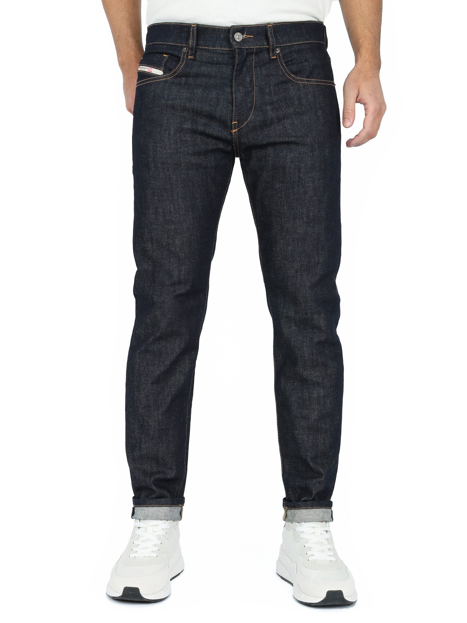 Diesel Slim-fit-Jeans Rinse Washed Indigoblau - günstig online kaufen