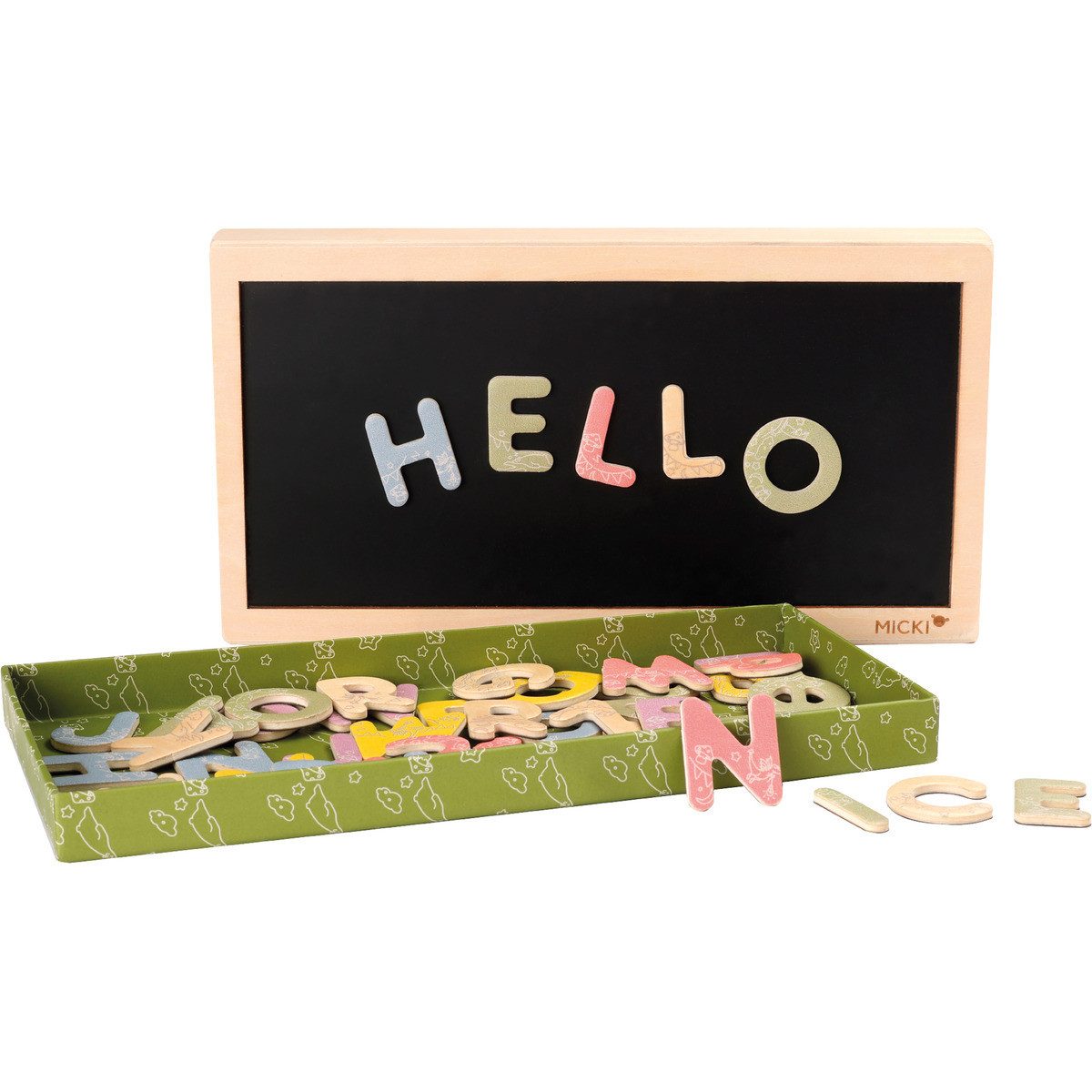 Micki Universal Unisex Kinder Magnetspielbausteine, (52 St)