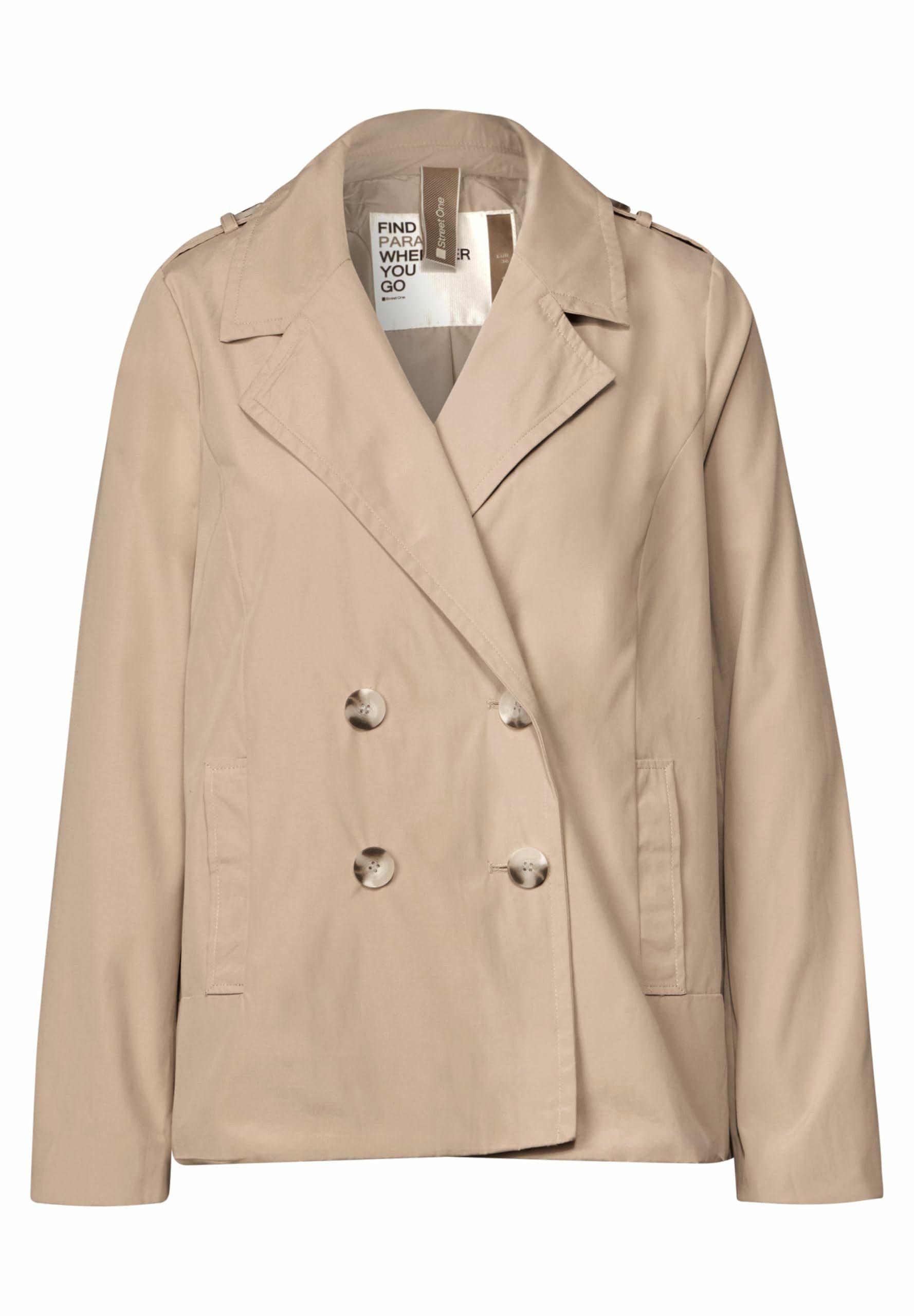 STREET ONE Trenchcoat Trenchcoat für Damen (1-tlg) Weiblich günstig online kaufen