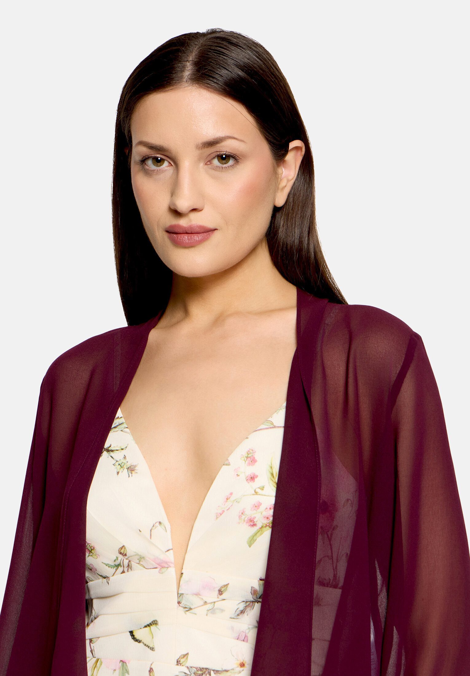 Vera Mont Blusenjacke Damen ohne Verschluss