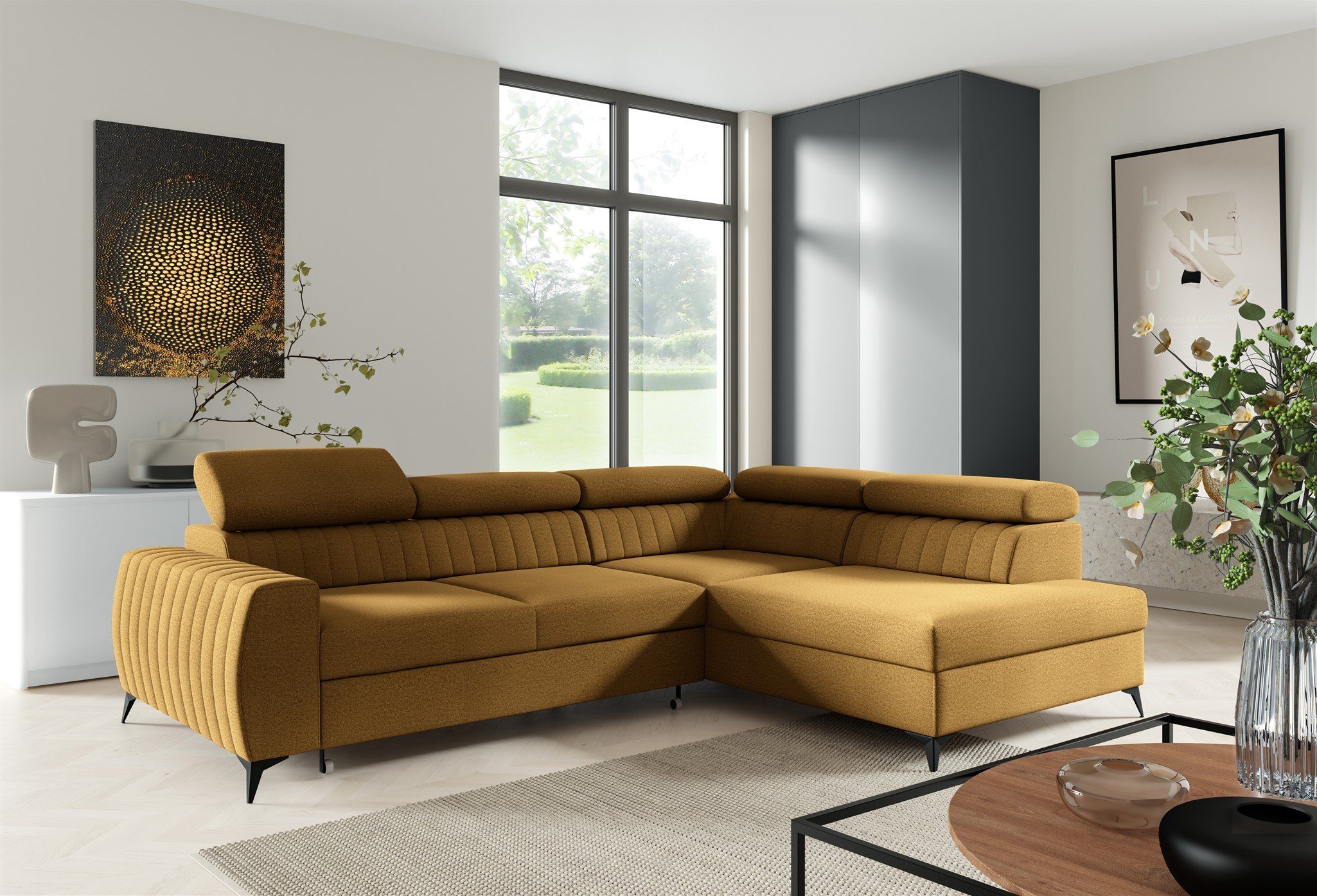 Fun Möbel Ecksofa Ecksofa Sofa TORONTO günstig online kaufen