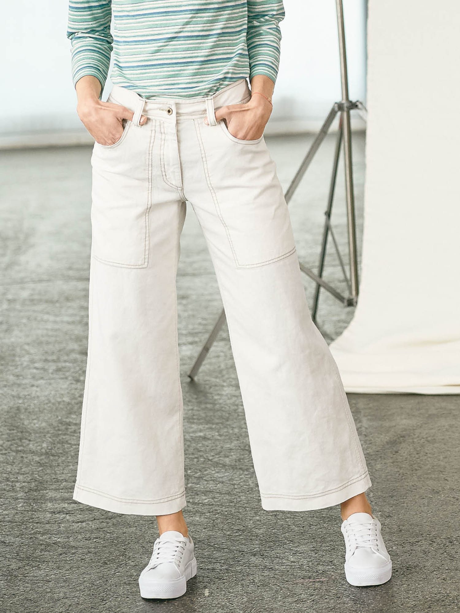 HempAge Stoffhose Pants High Rise